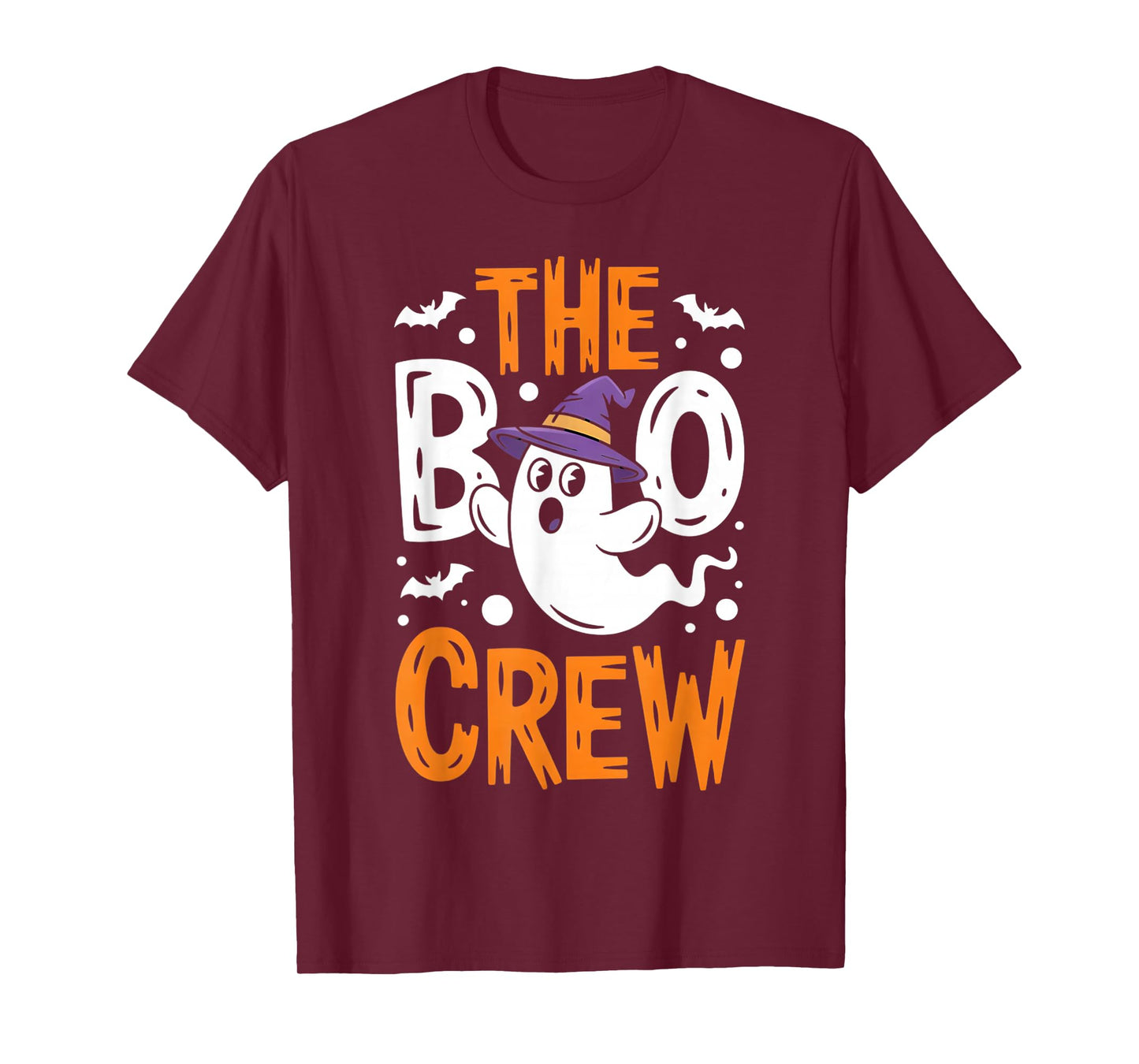 Halloween Ghost The Boo Crew Costume Matching Women Gifts T-Shirt
