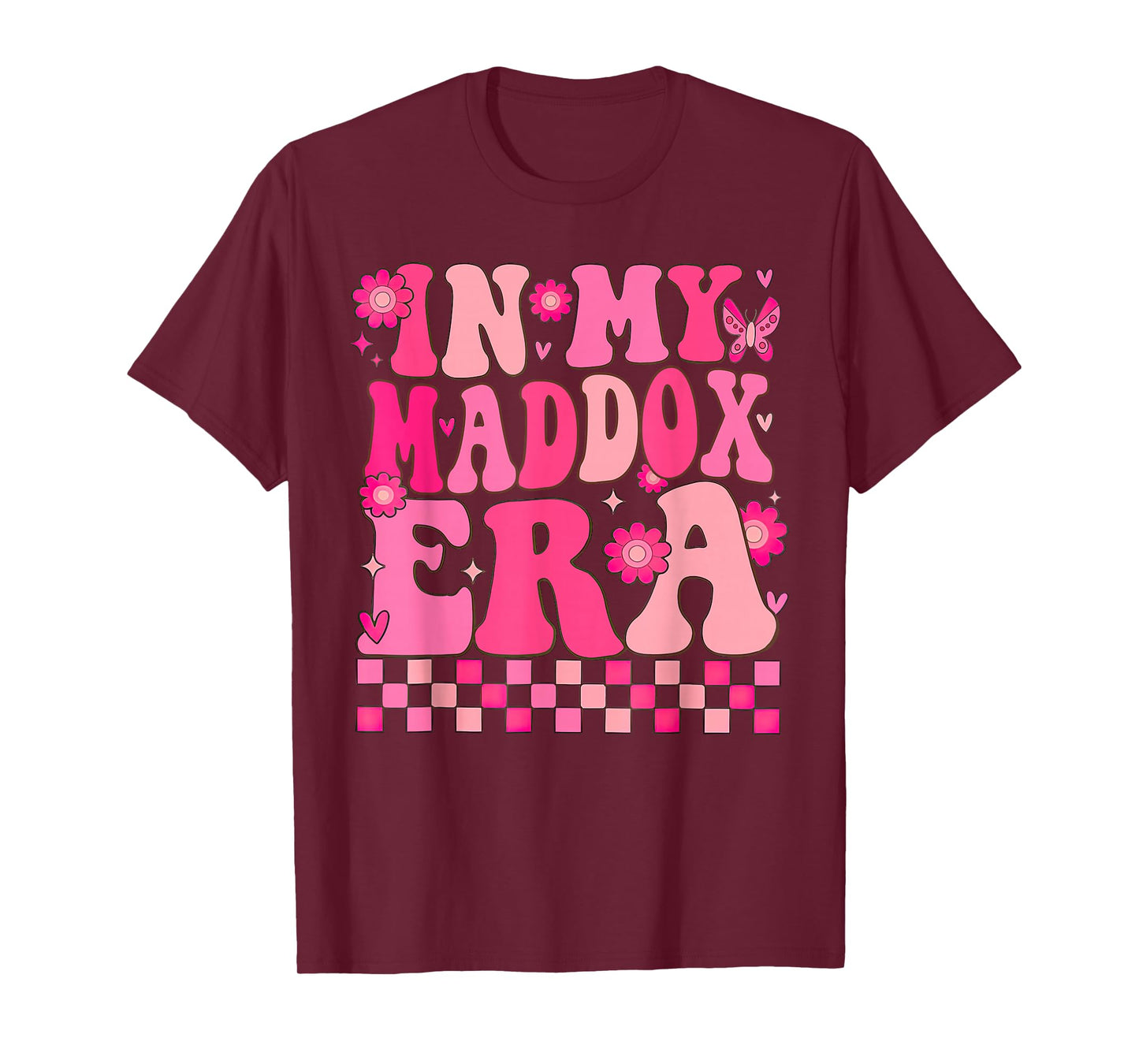 In My Maddox Era Name Personalized Maddox Groovy Vintage T-Shirt