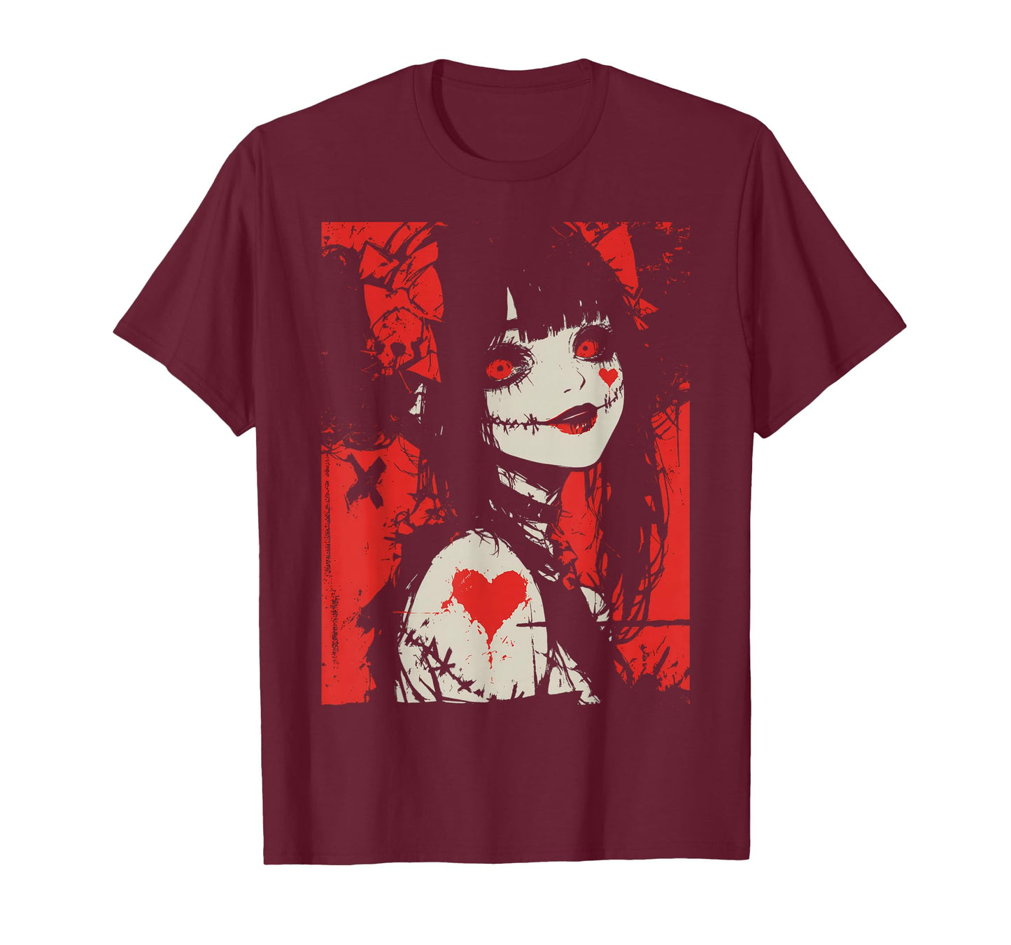Horror Anime Manga | Japan Japanese Creepy Kawaii Goth T-Shirt