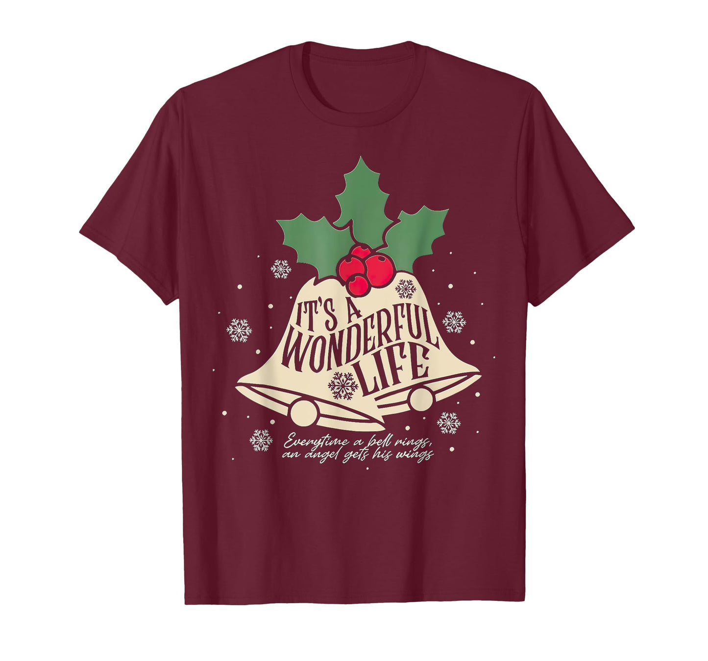 It's a Wonderful Life Everytime A Bell Rings Christmas Movie T-Shirt