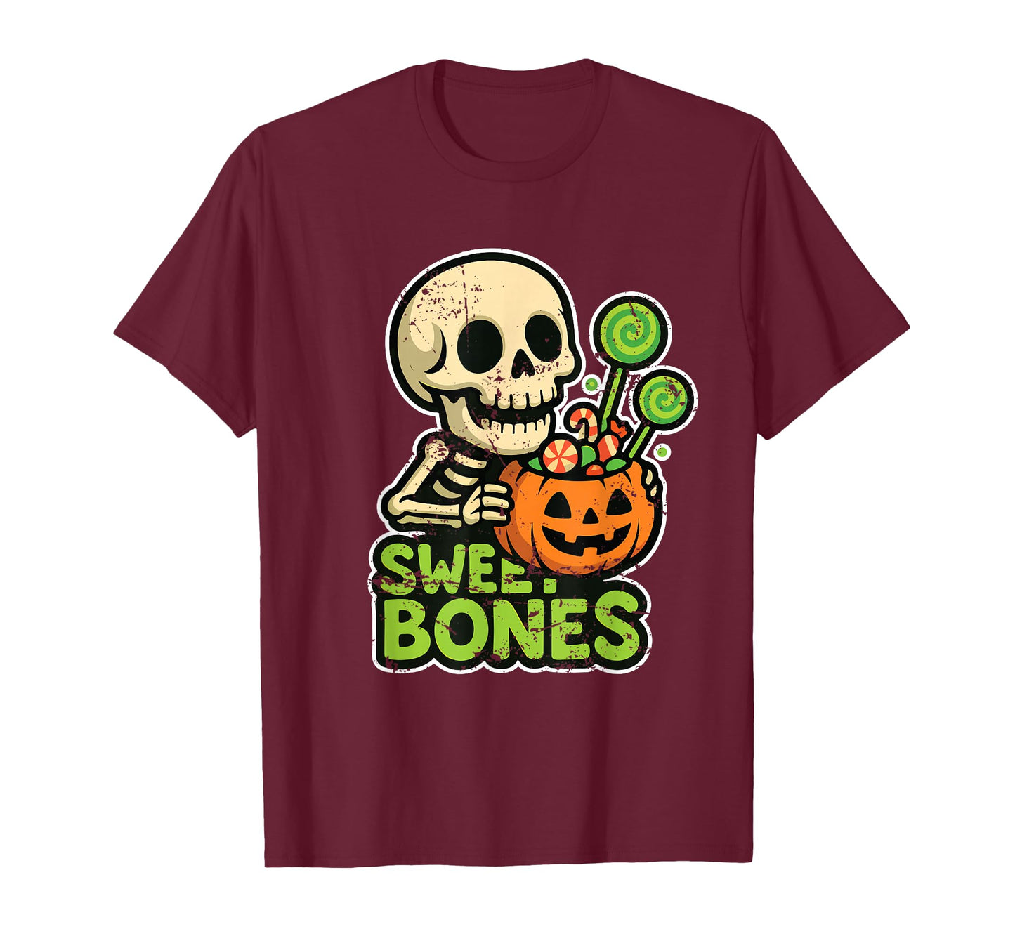 Sweet Bones Candy Pumpkin T-Shirt