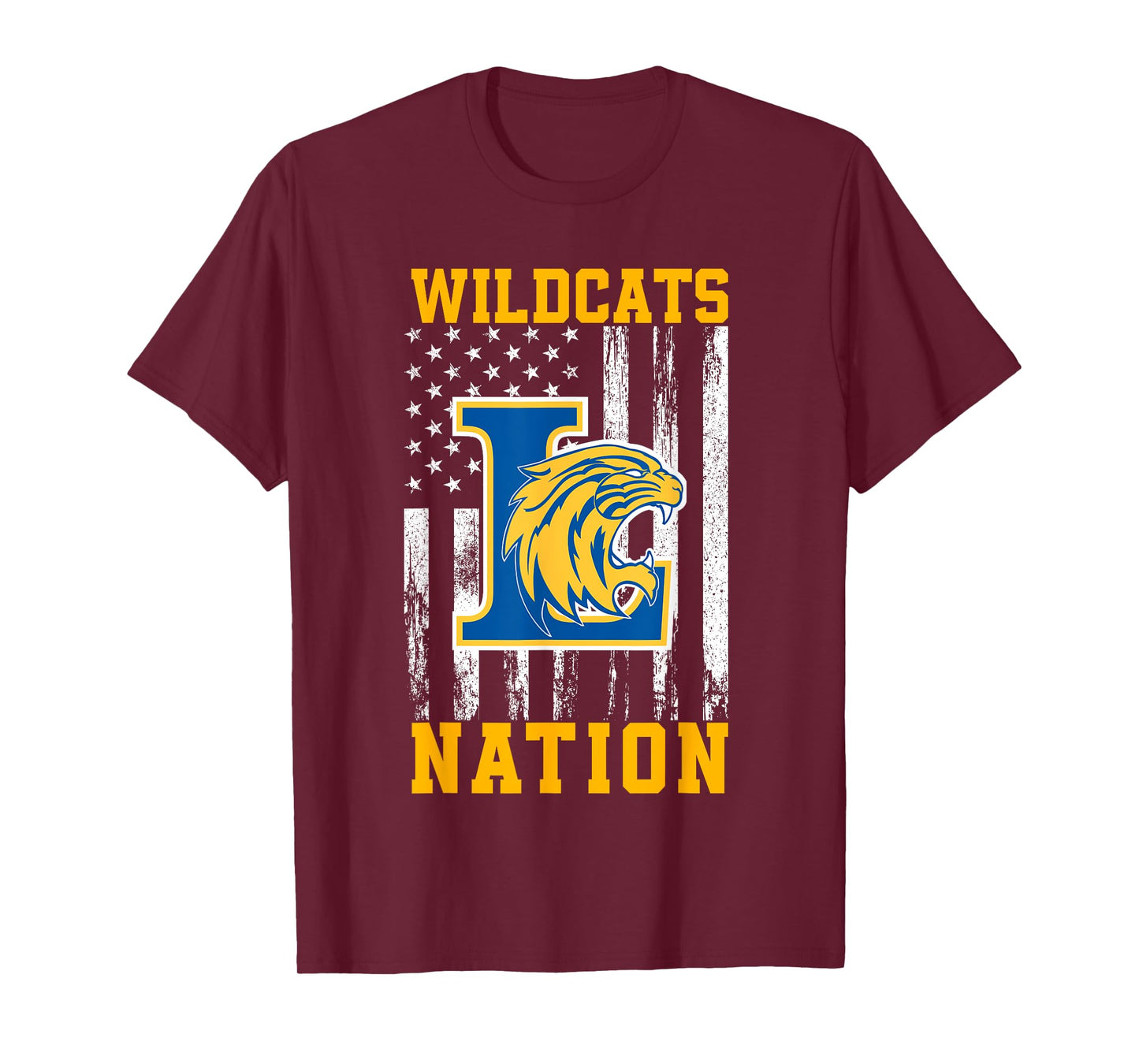 Lexington Wildcats Logo Nation HS T-Shirt