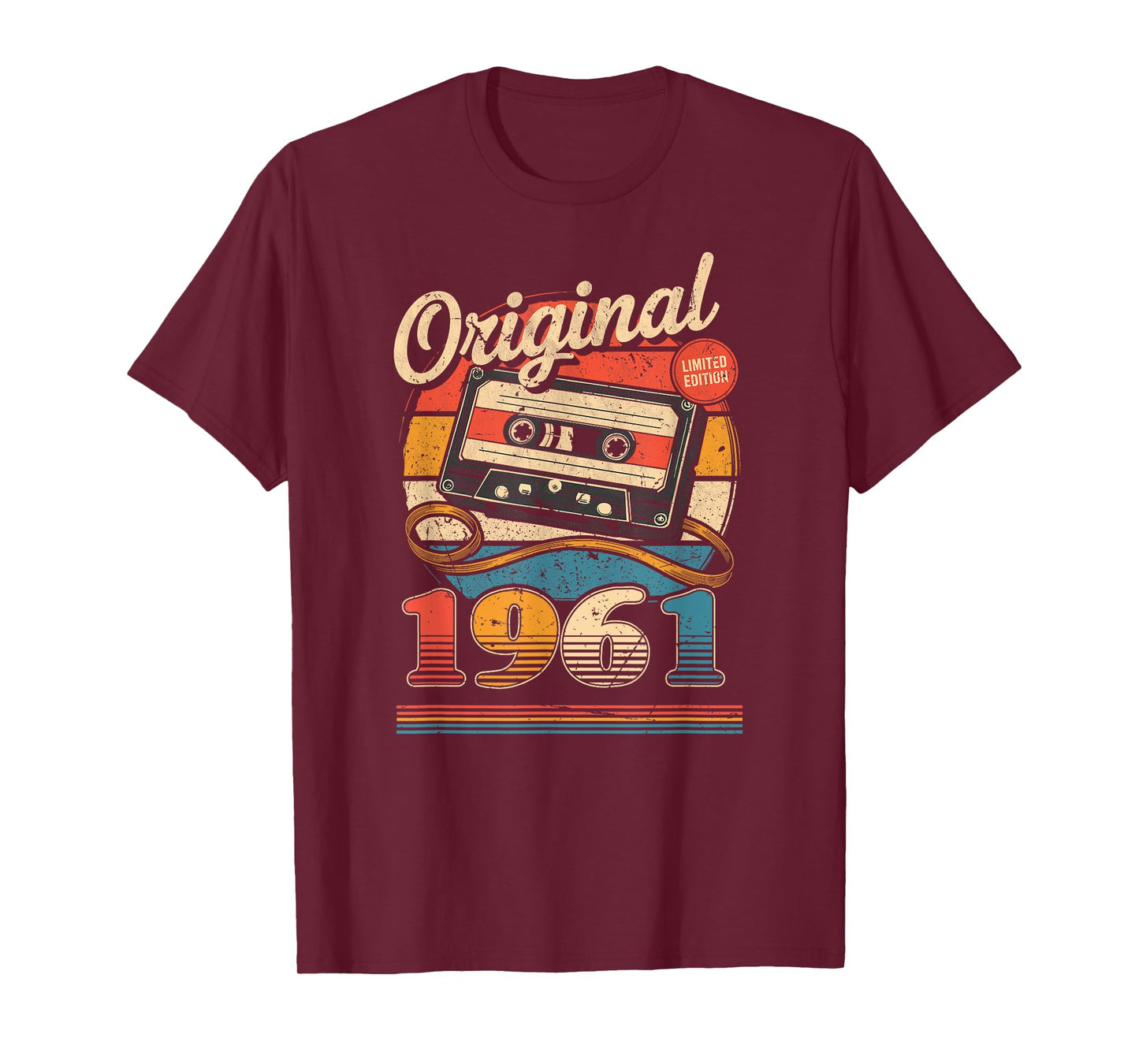 64th Birthday Retro Vintage 1961 Men Women T-Shirt