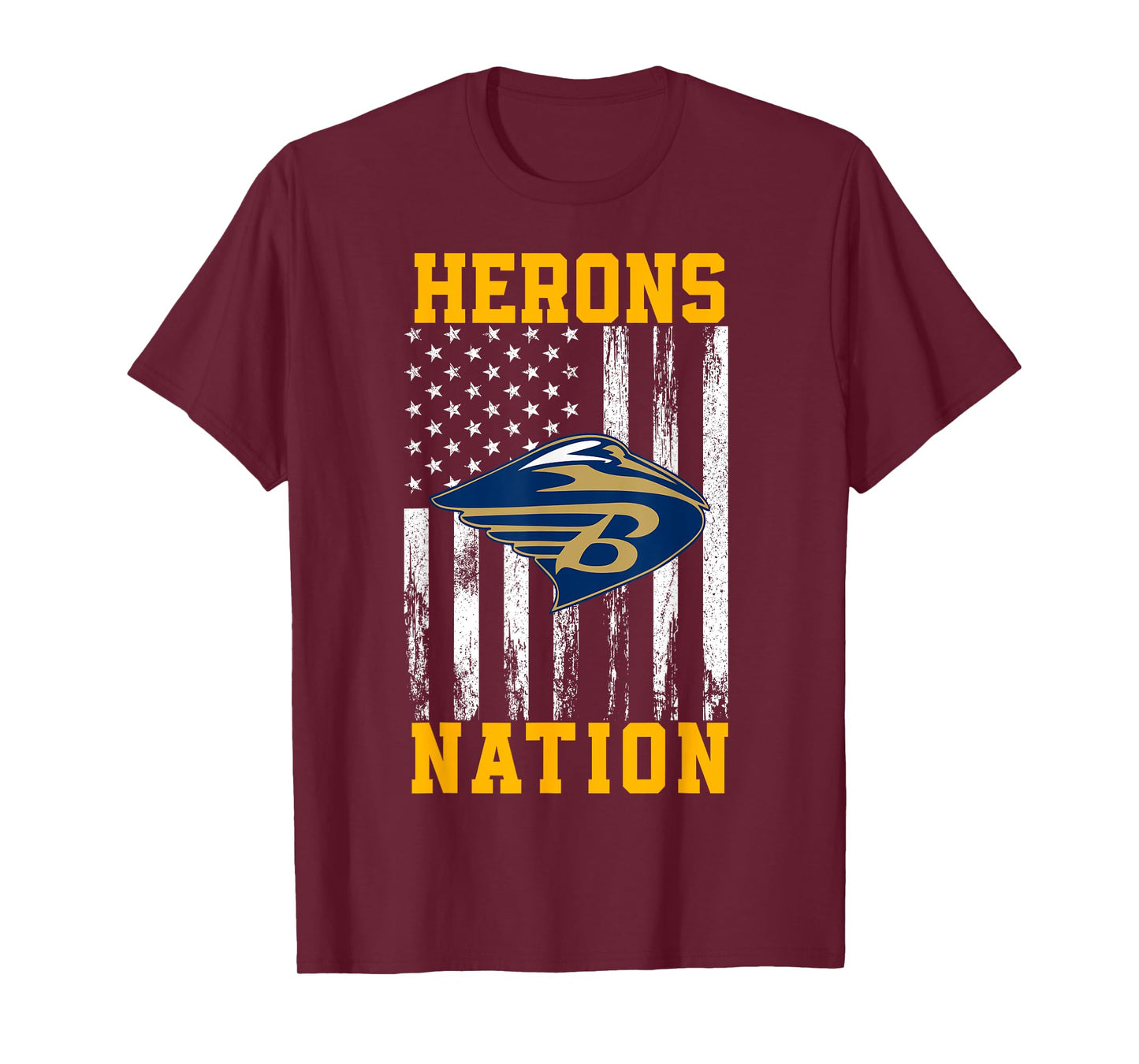 Brantley County Herons Logo Nation HS T-Shirt