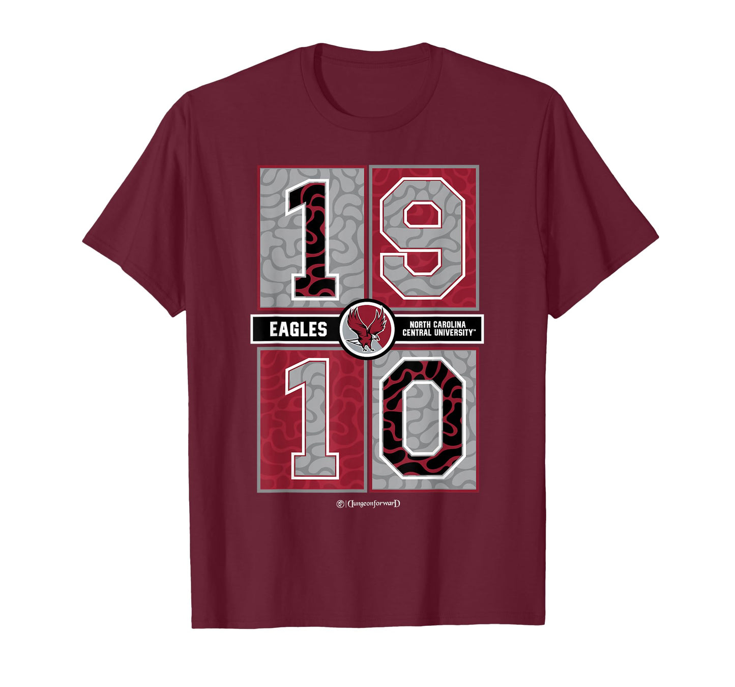 North Carolina Central University - NCCU Concrete Date HBCU T-Shirt