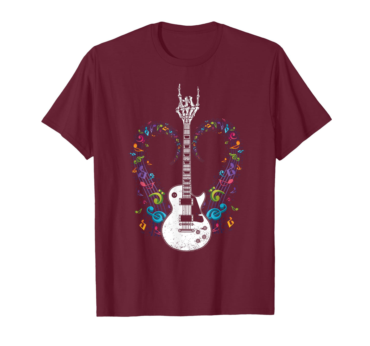 Rock and Roll Punk Rock Band Concert Guitar Accessories T-Shirt