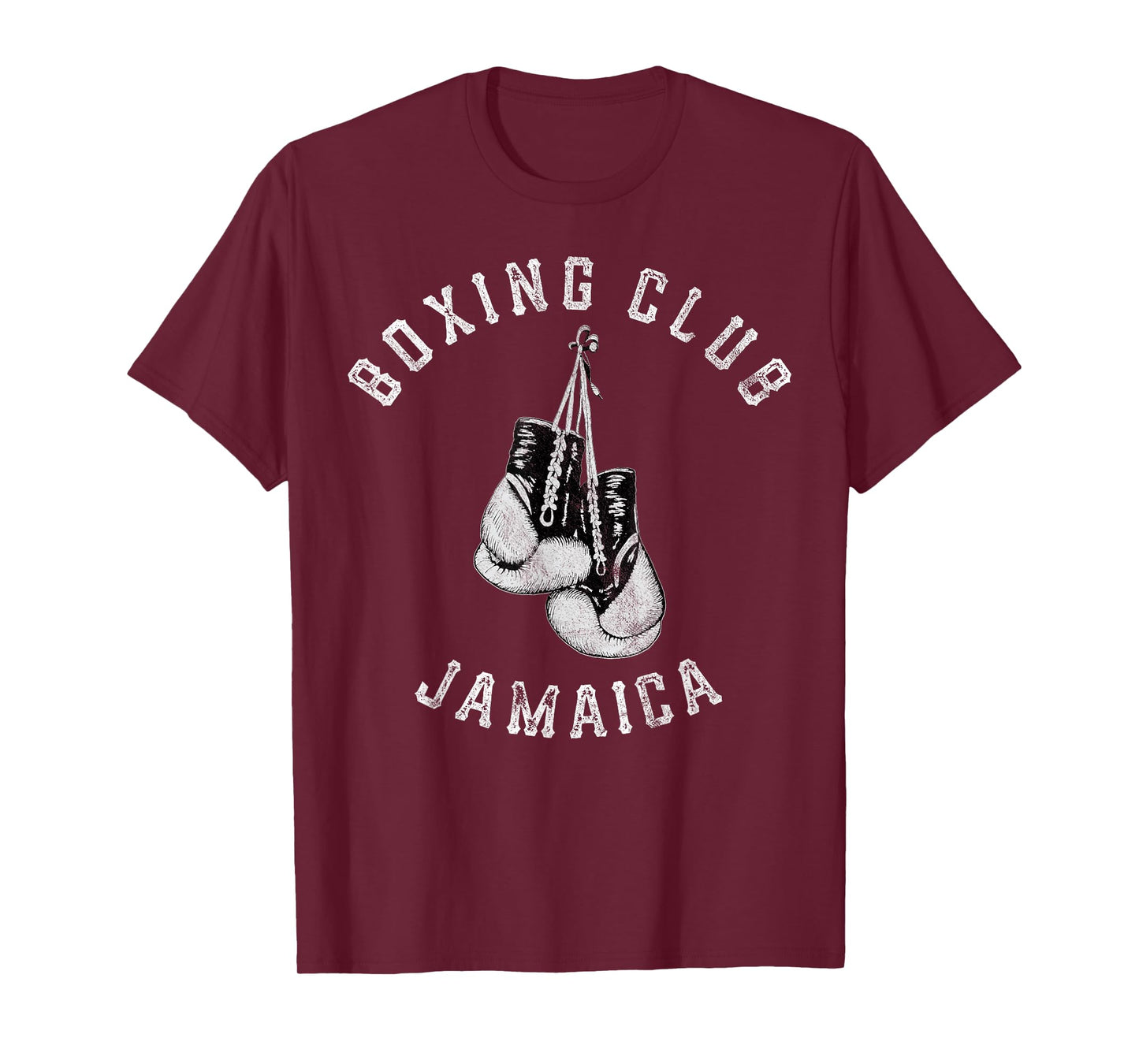 Boxing Club Jamaica Gloves Fighter T-Shirt T-Shirt