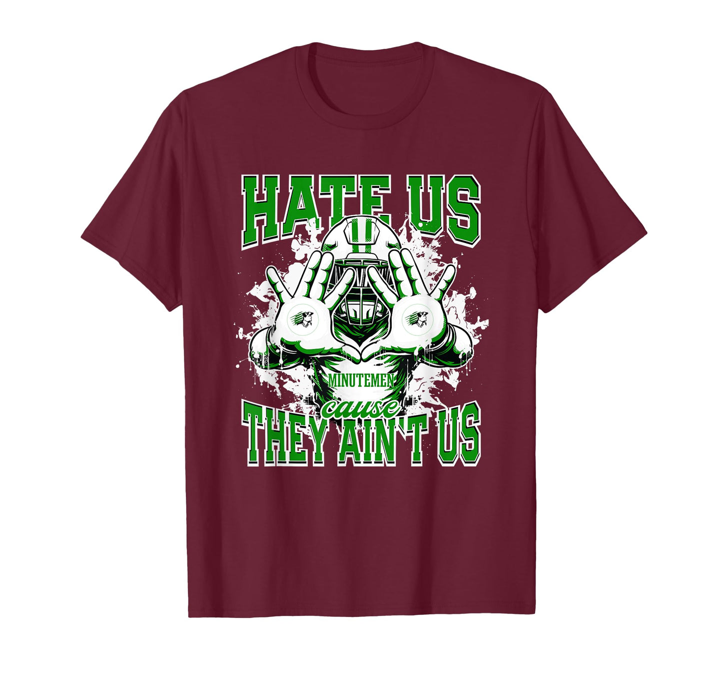 Concord Minutemen Logo Hate Us Cause They Ain't HS T-Shirt