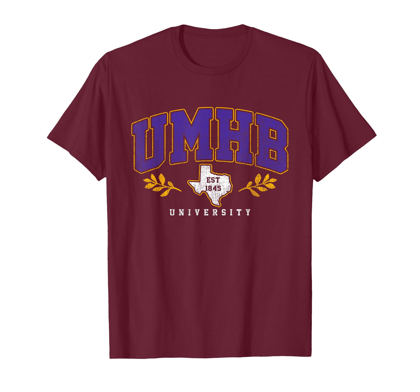 UMHB Institute of Technology Arch Retro for Men Women T-Shirt