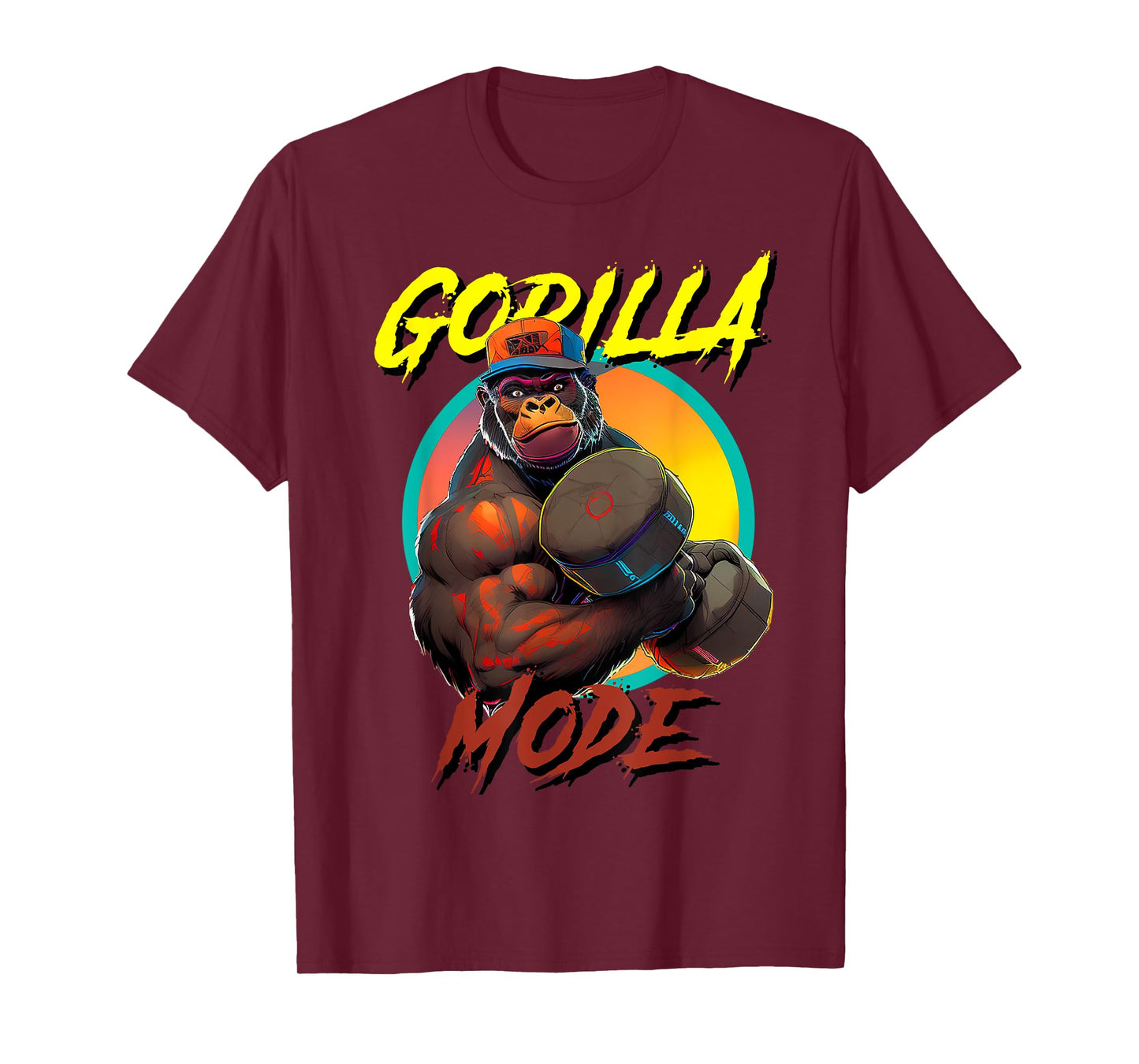 Bodybuilding Gorilla Mode workout T-Shirt