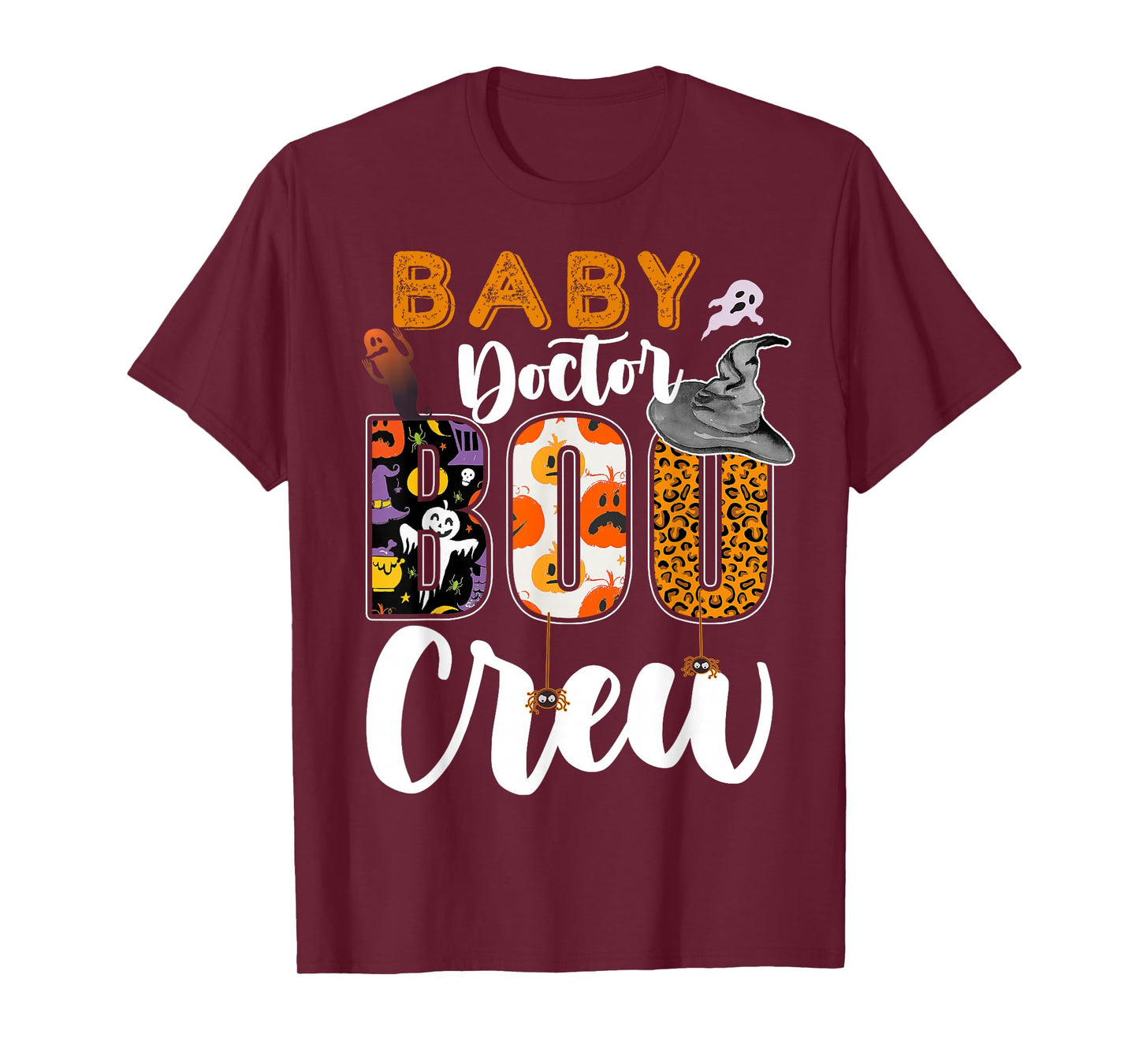 Baby Doctor Boo Crew Halloween Match Pediatrician T-Shirt