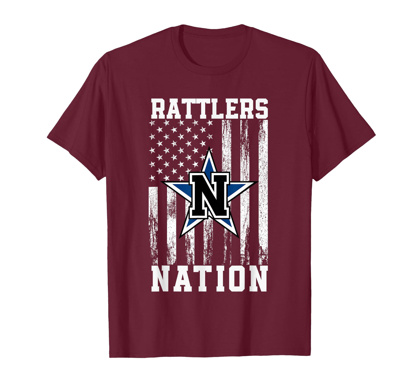 Navasota Rattlers Logo Nation HS T-Shirt