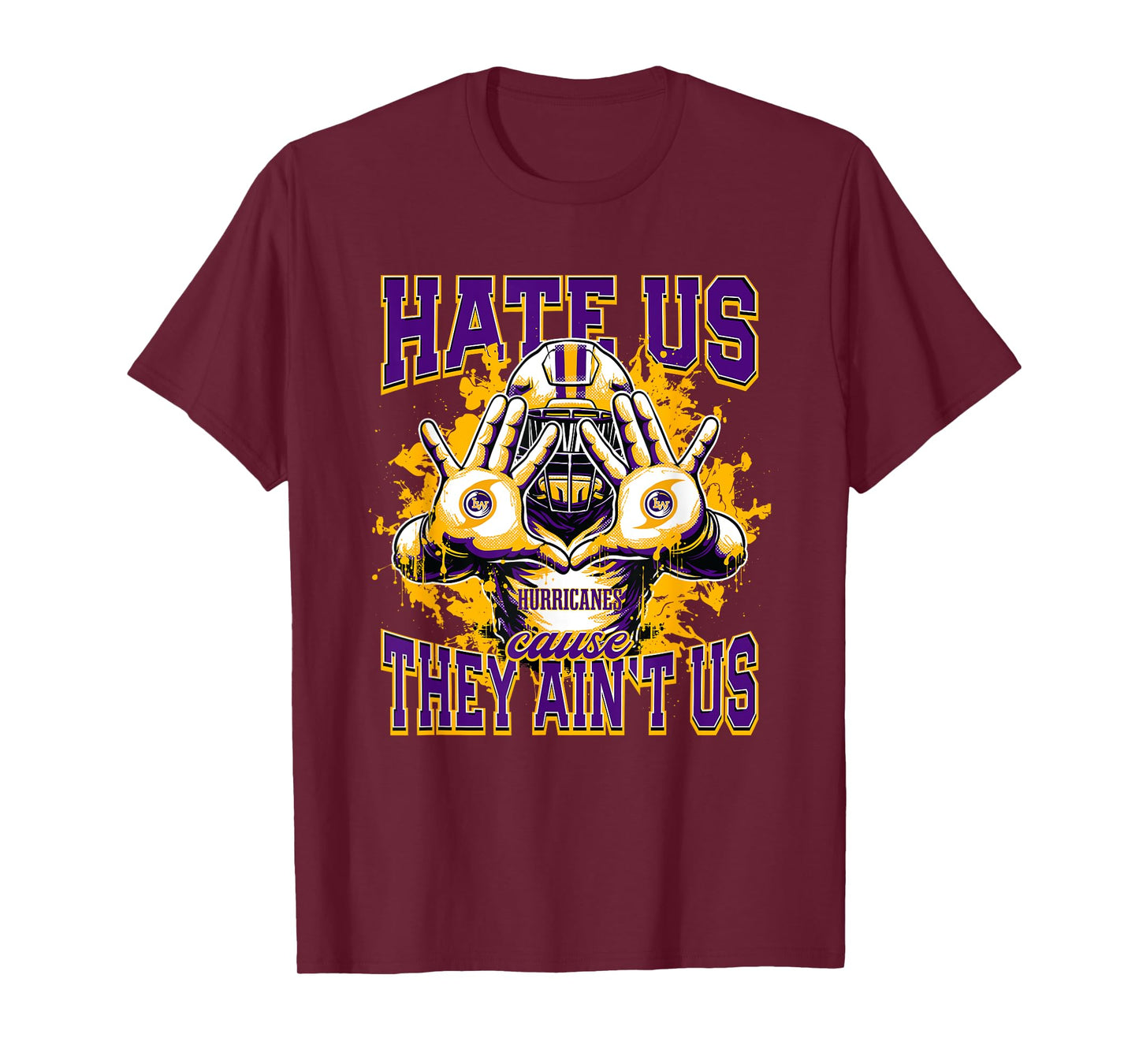 Lake Weir Hurricanes Logo Hate Us Cause They Ain't HS T-Shirt