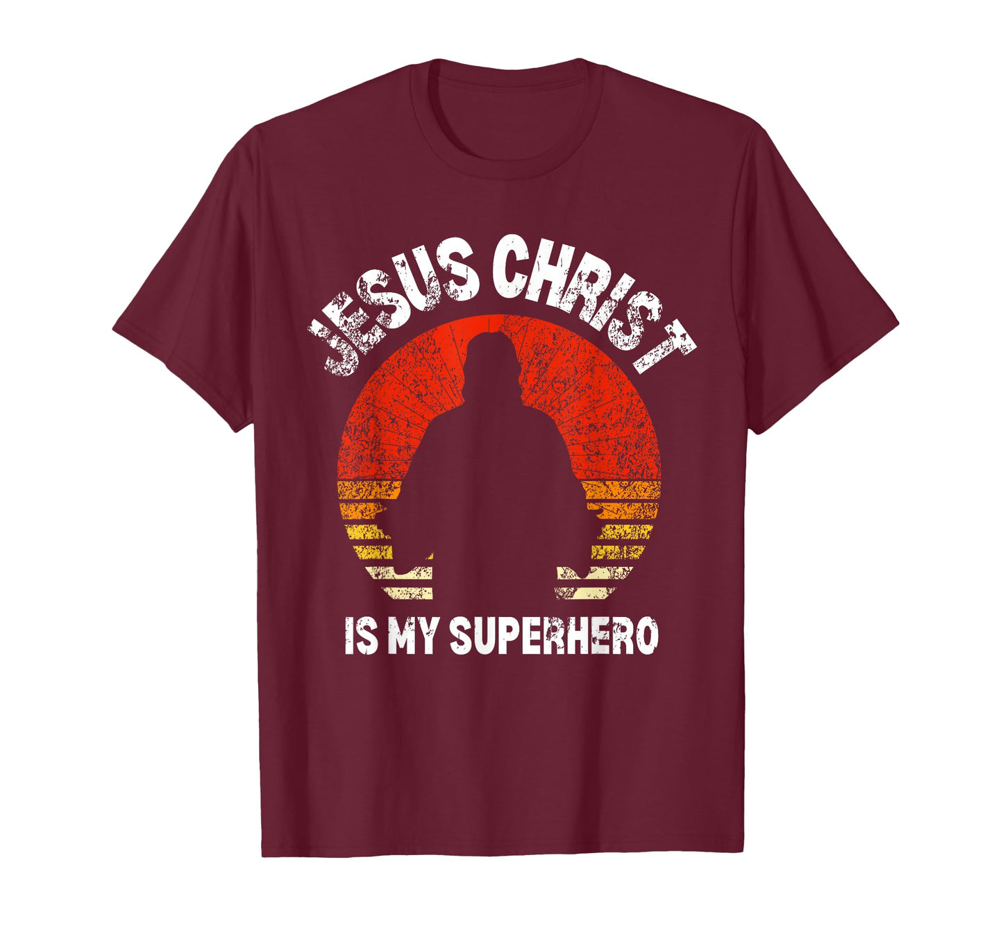 Jesus Christ Is My Superhero Jesus Kids Toddler Baby 5T 4T T-Shirt