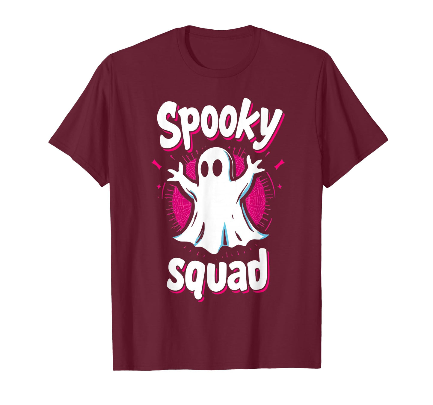 Funny Halloween Horror Season Spooky Squad 2025 Retro Family T-Shirt