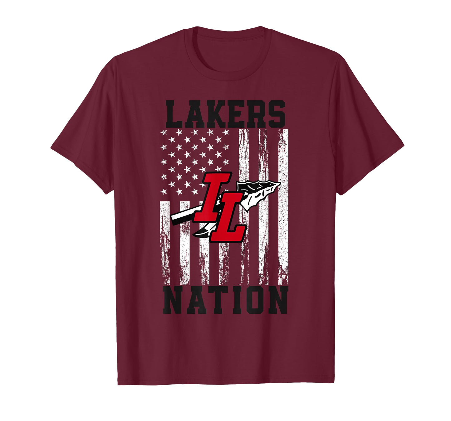 Indian Lake Lakers Logo Nation HS T-Shirt