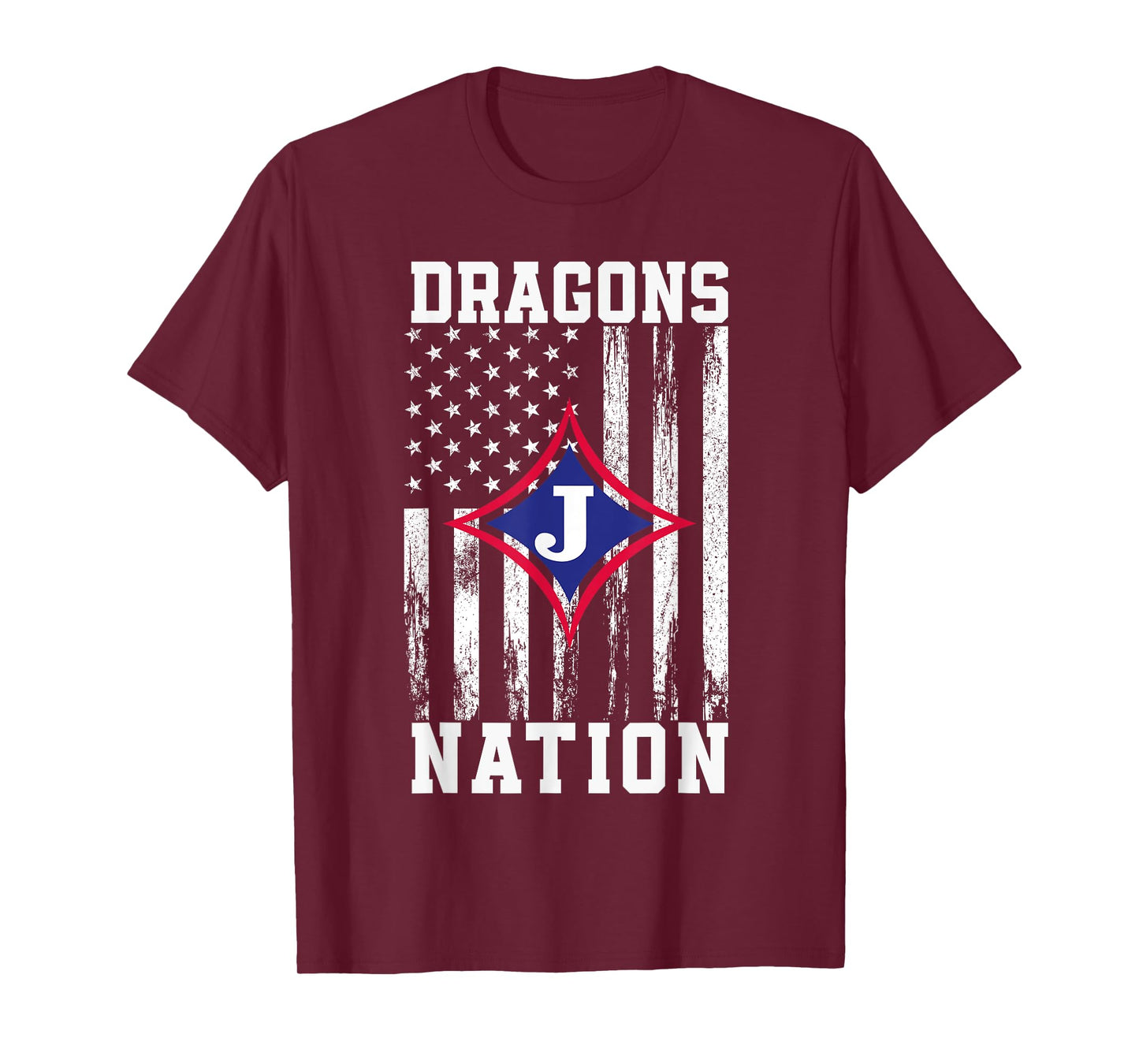 Jefferson Dragons Logo Nation HS T-Shirt