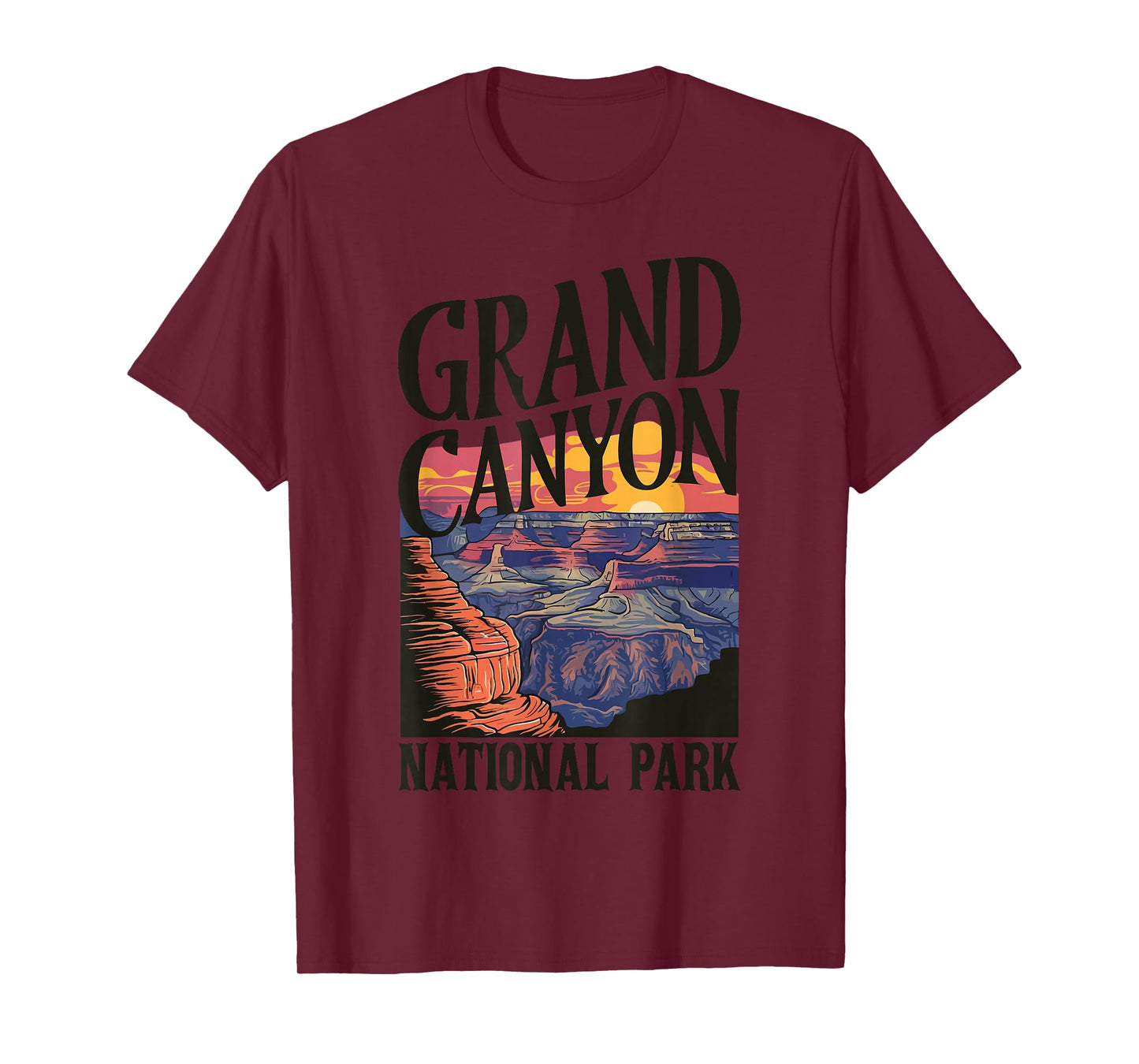 Grand Canyon National Park Classic Travel Hiking Camping T-Shirt