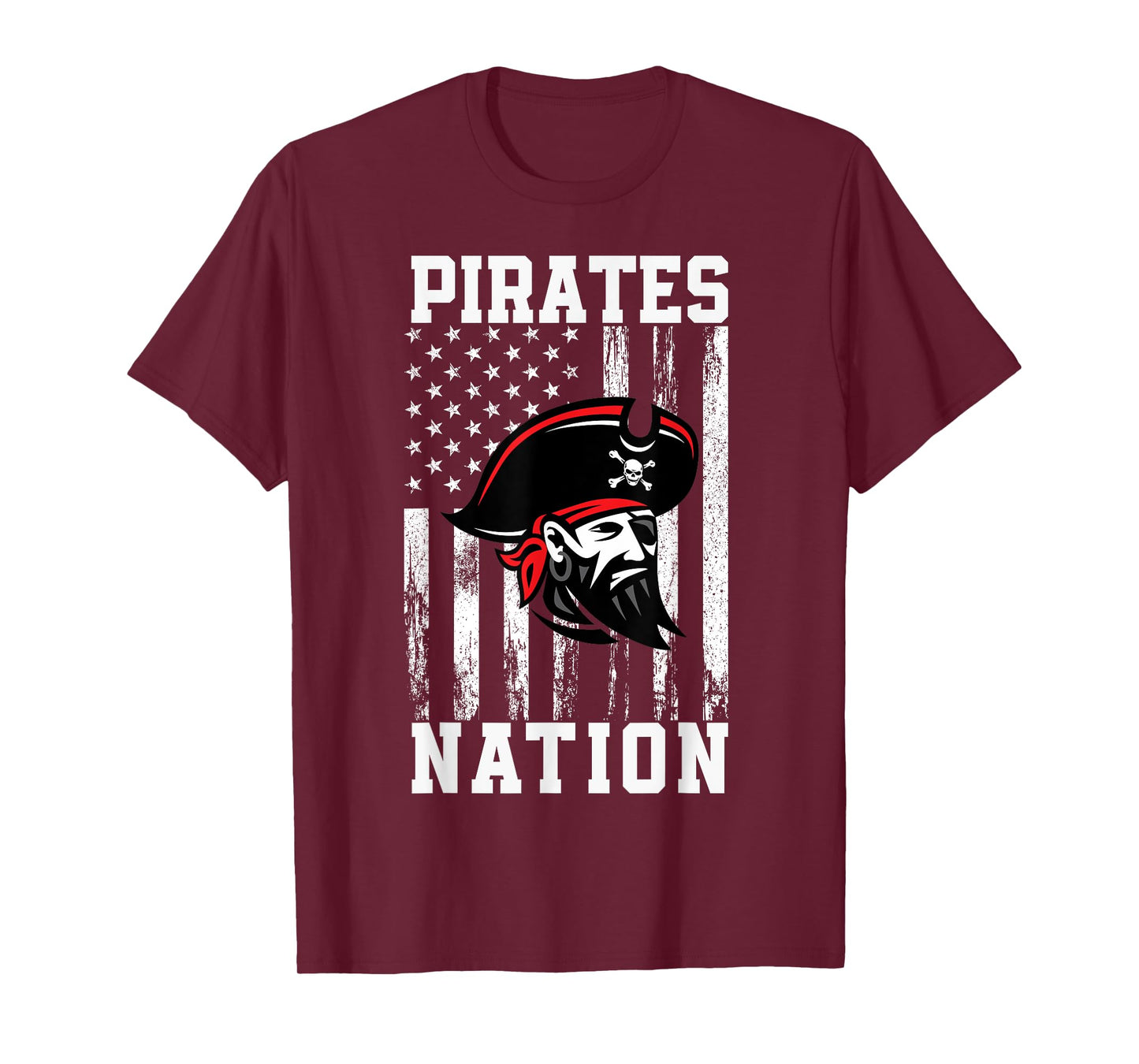 Hart Pirates Logo Nation HS T-Shirt