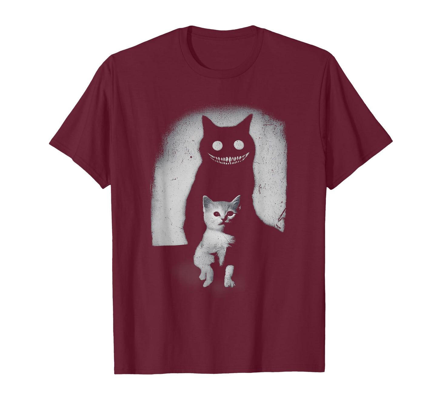 Funny Wizard Cat Ghost Weird Kitten Cat Meme Halloween T-Shirt