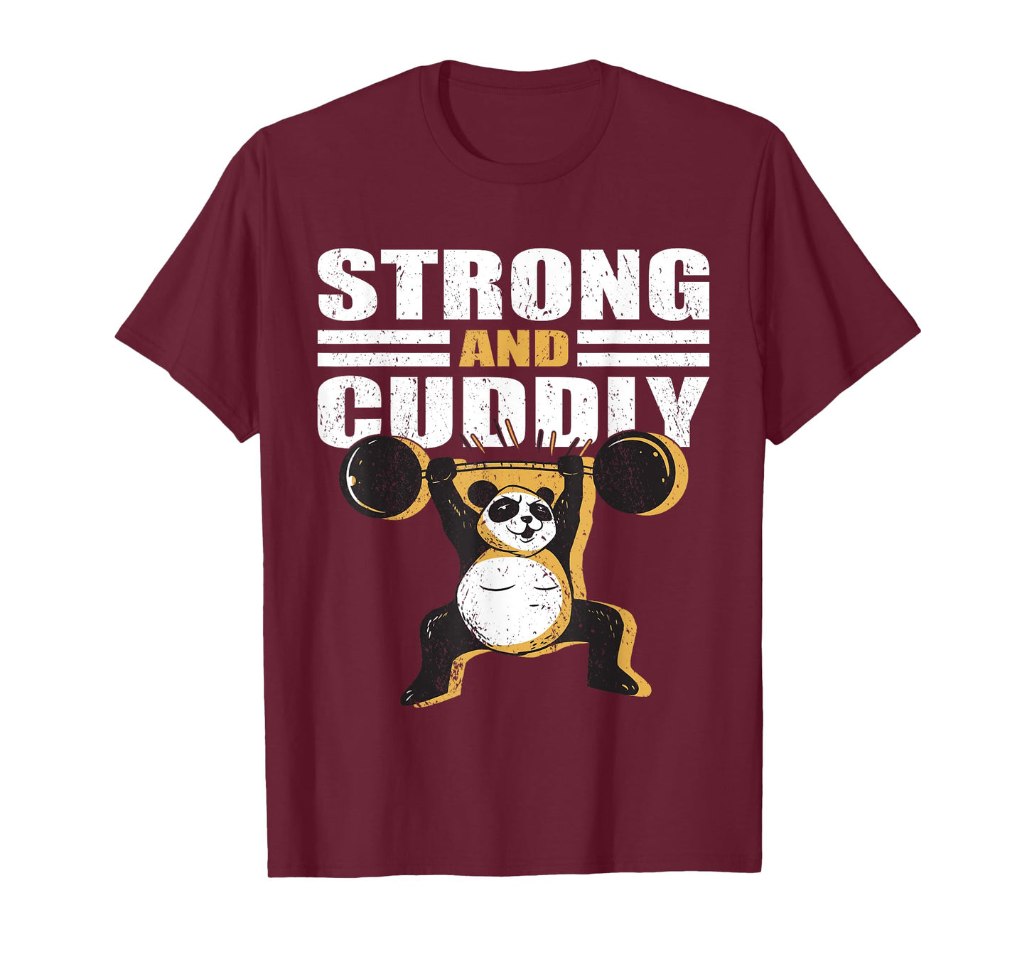 Strongman training equipment strong and cuddly bodybuilding T-Shirt