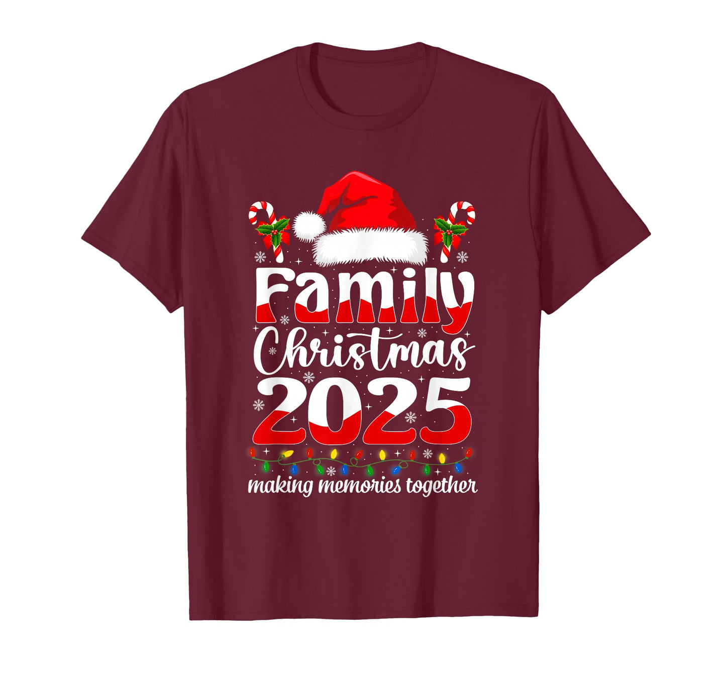 Family Christmas 2025 Matching Family Christmas Xmas Squad T-Shirt