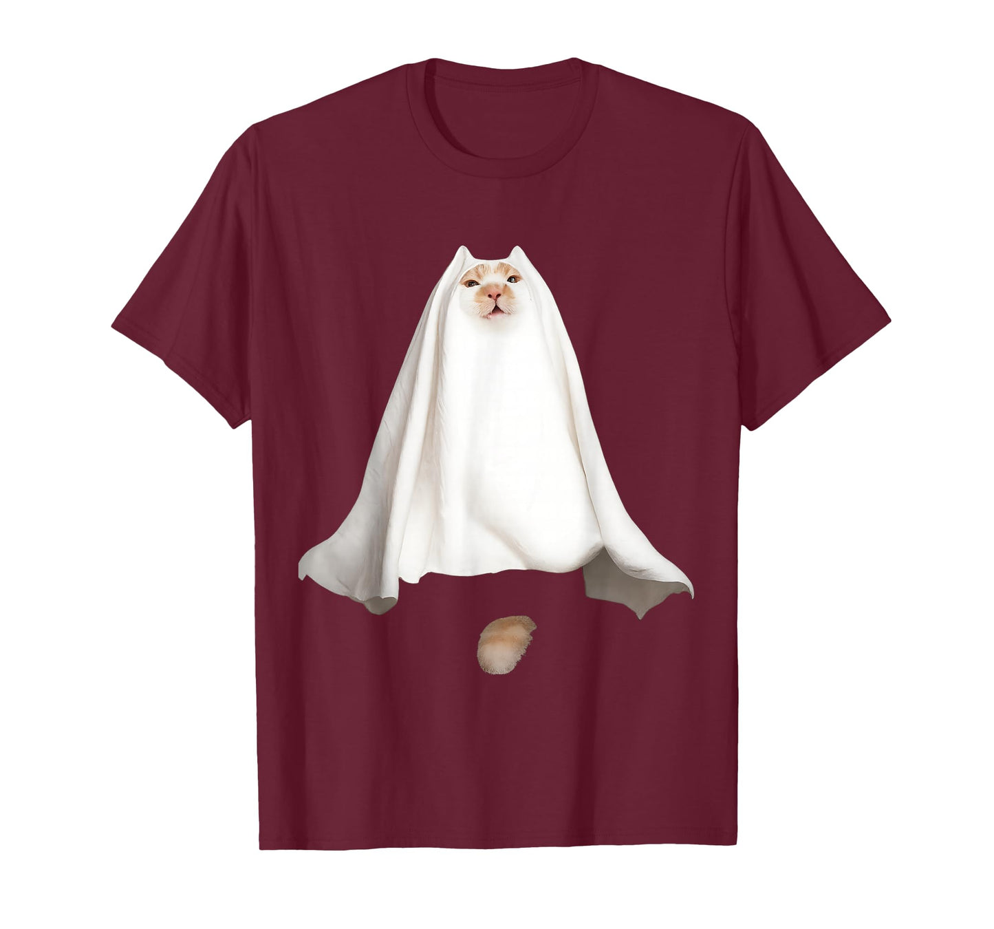 Cute Funny Wizard Cat Halloween Ghost Weird Kitten Cat Meme T-Shirt
