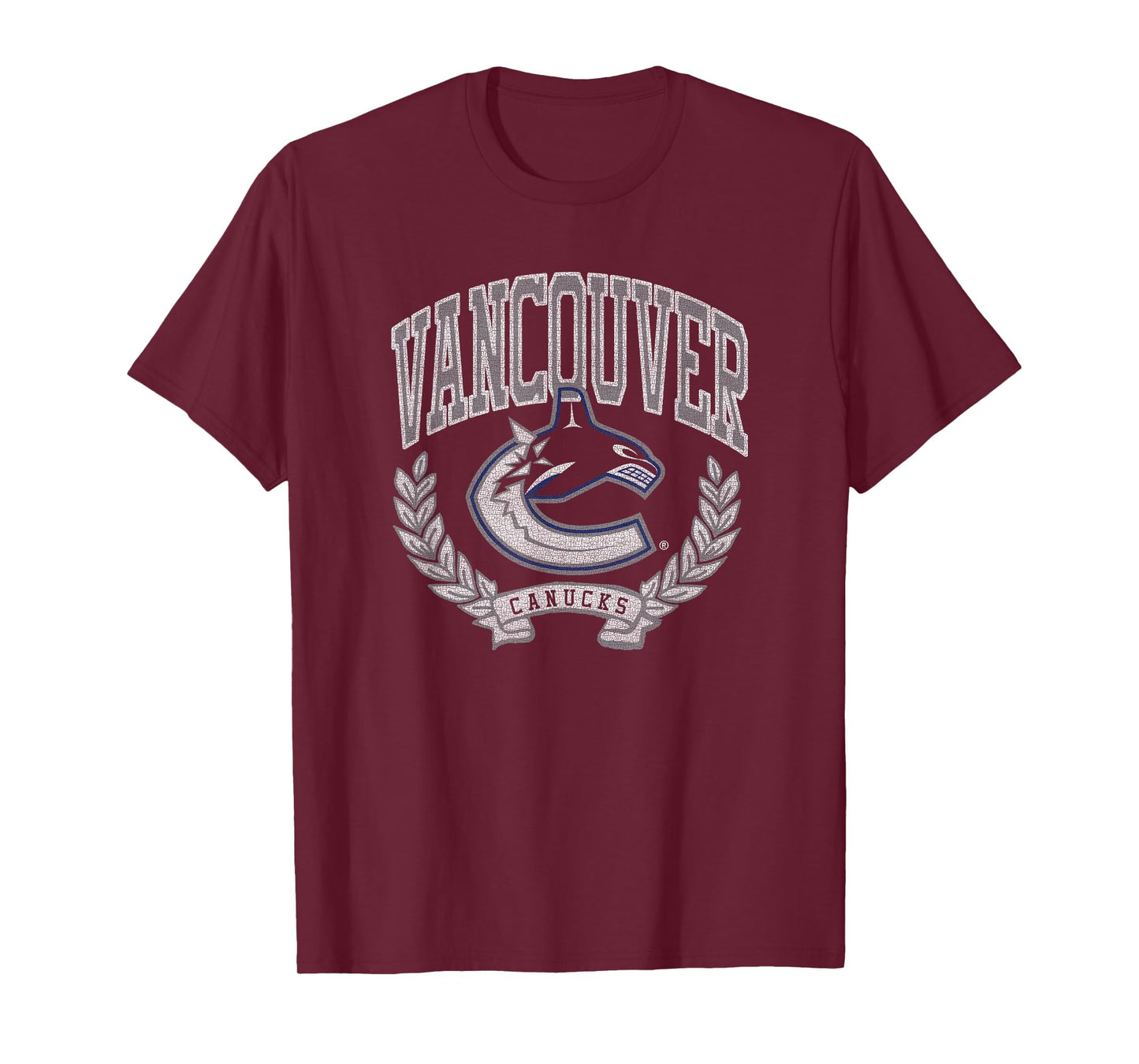 Vancouver Canucks Vintage Victory Navy Officially Licensed T-Shirt