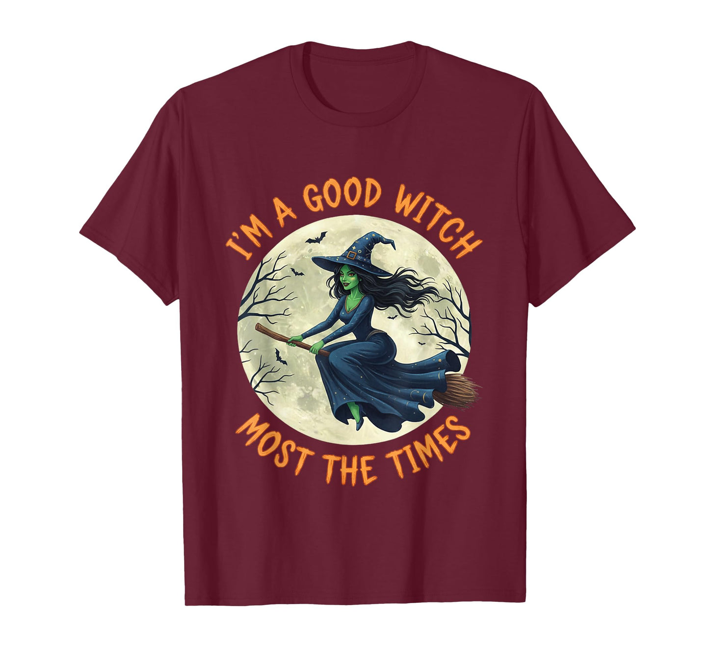 Halloween Scary Witch I'm A Good Witch T-Shirt