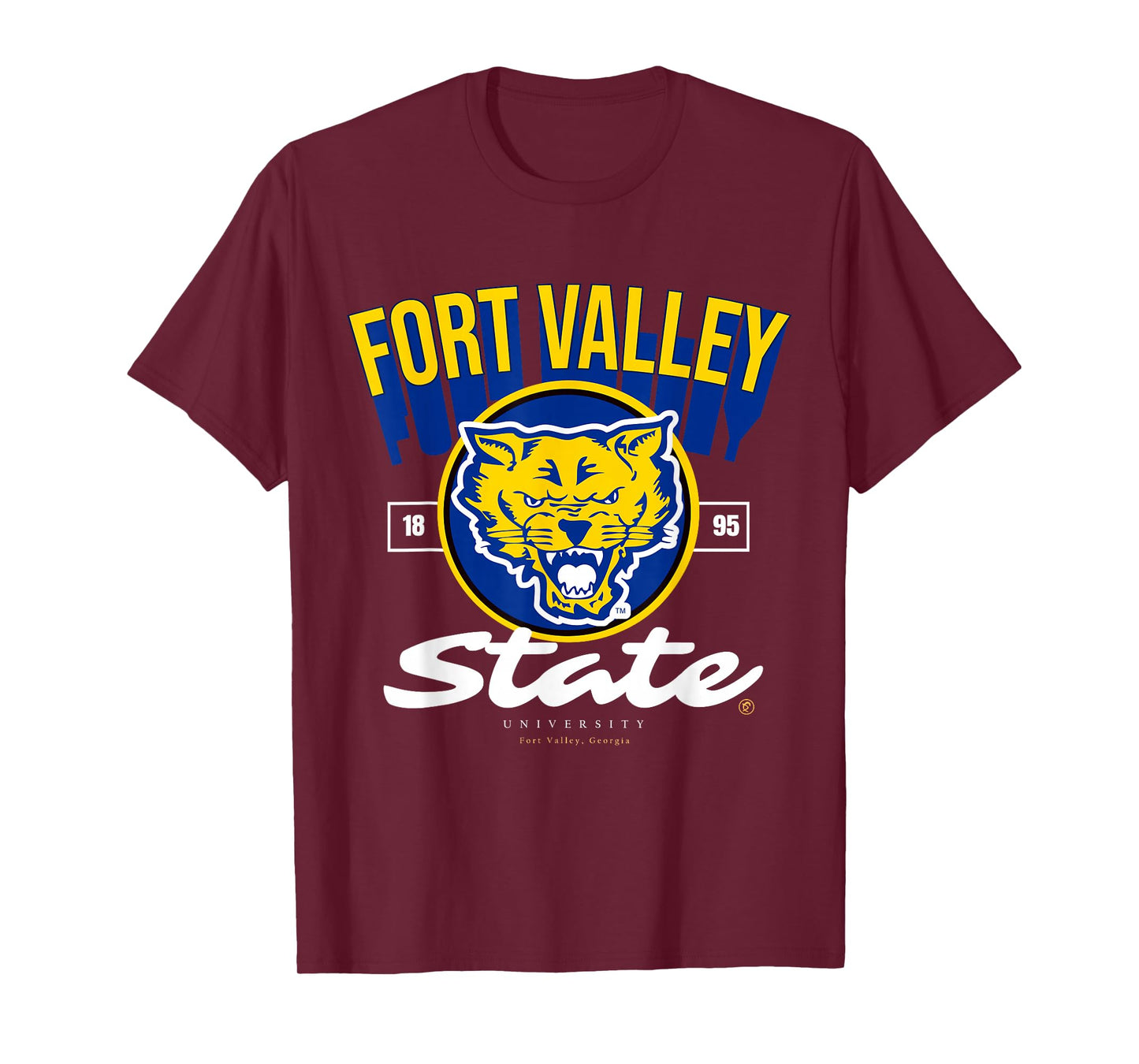 The Yard - Fort Valley State University - FVSU Fade HBCU T-Shirt