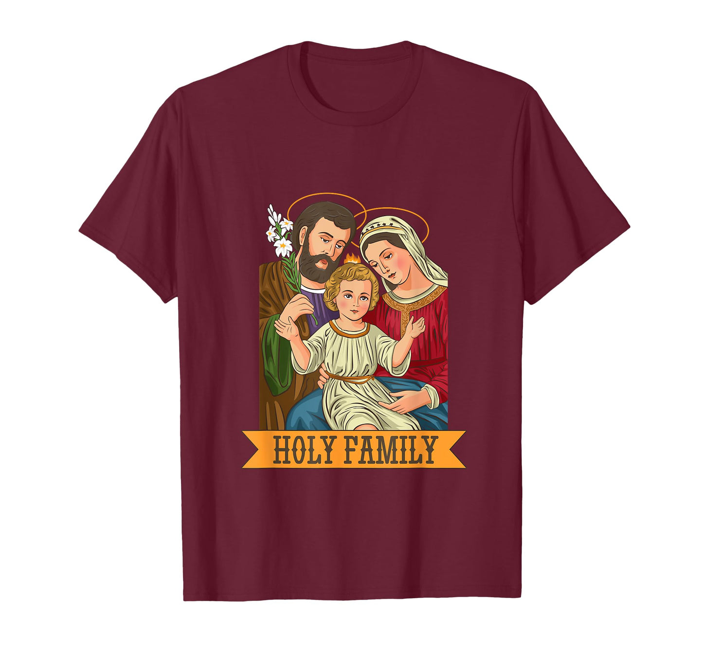 Jesus, Virgin Mary and St Joseph T-Shirt