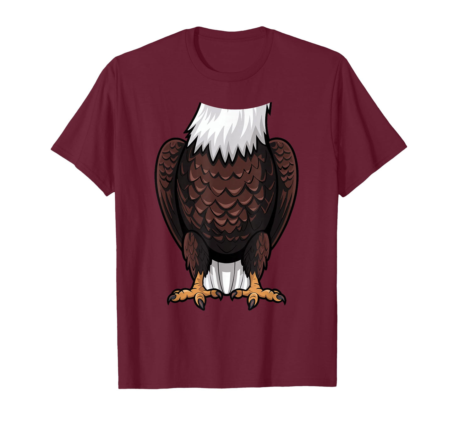 Bald Eagle Halloween Outfit Funny Simple Kids Costume Idea T-Shirt