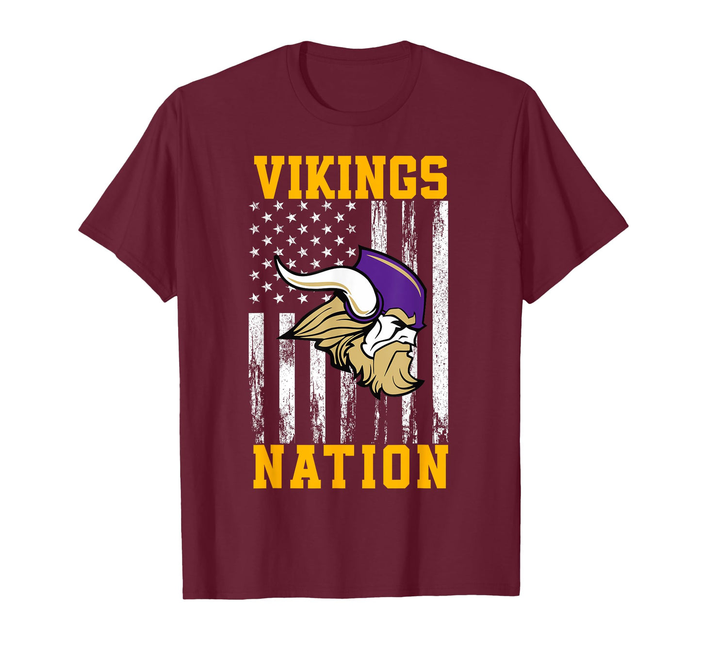 North Kitsap Vikings Logo Nation HS T-Shirt