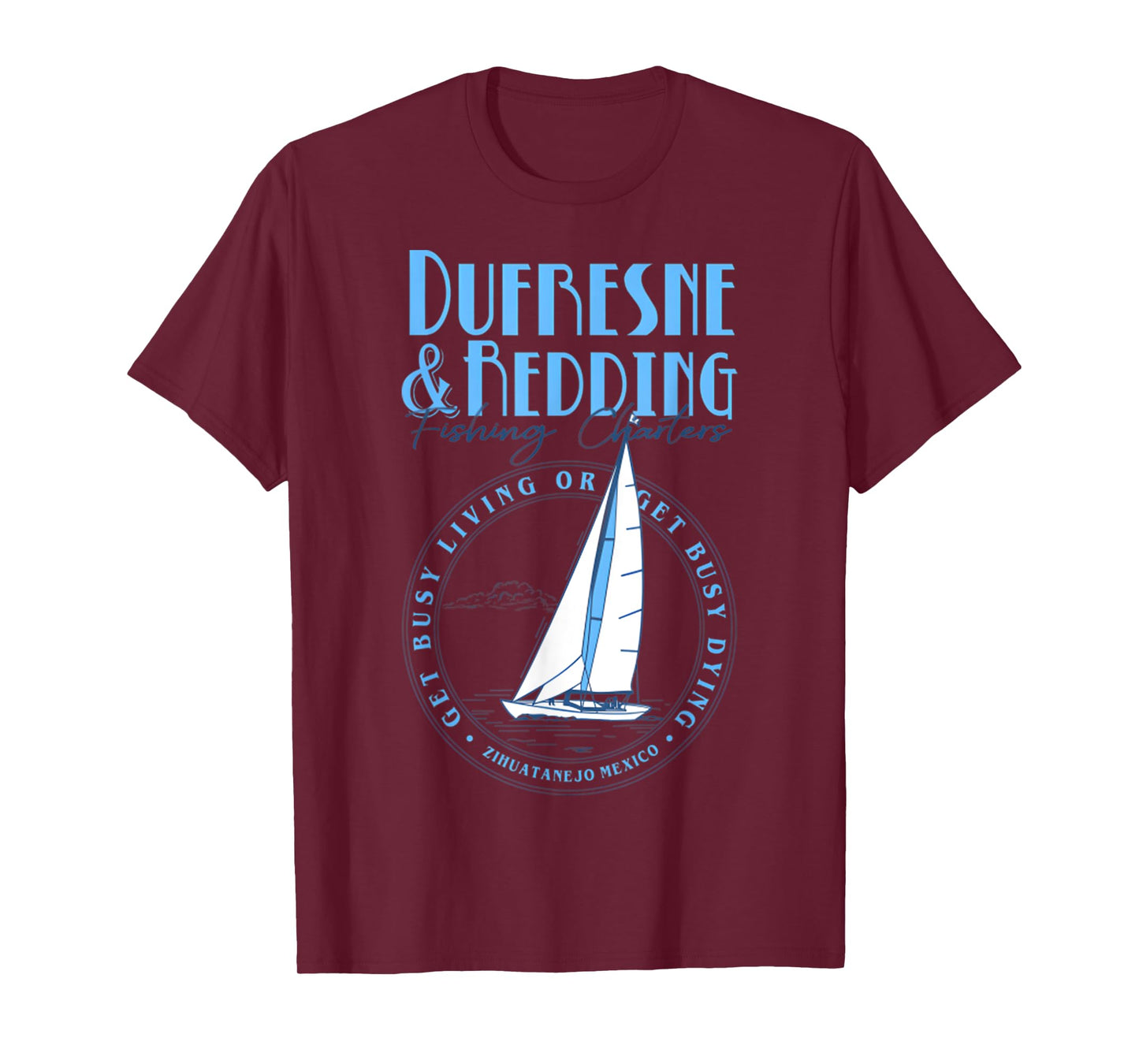 Retro Vintage Dufresne And Redding Fishing Charters Lover T-Shirt