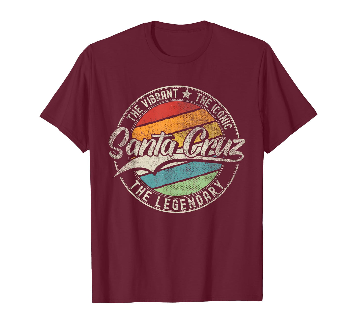 Santa Cruz CA | California | Vintage Distressed T-Shirt