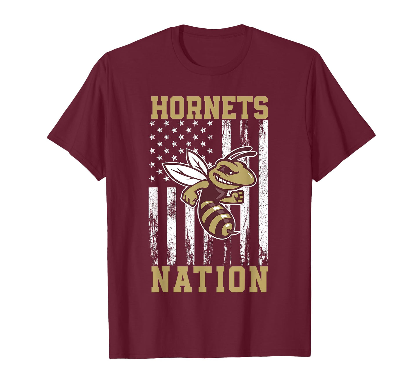 Licking Heights Hornets Logo Nation HS T-Shirt