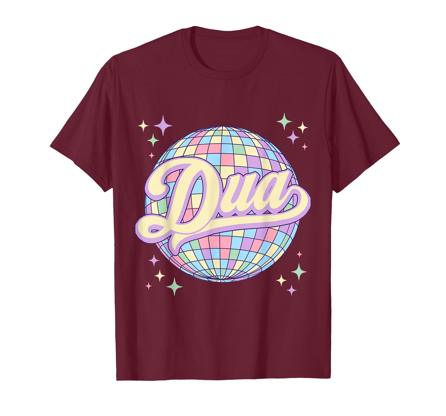 Dua Personalized Name 80s I Love Dua Vintage T-Shirt