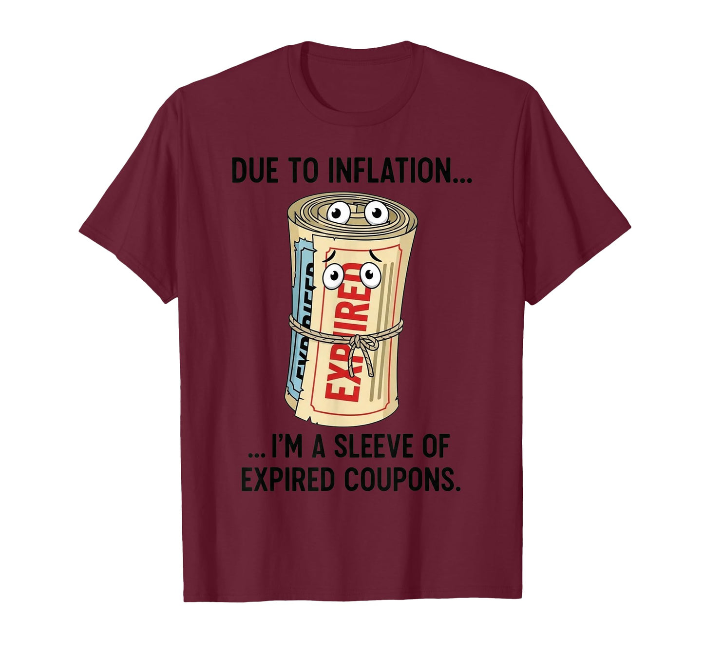 Expired Coupon Halloween Costume Funny Halloween 2025 T-Shirt
