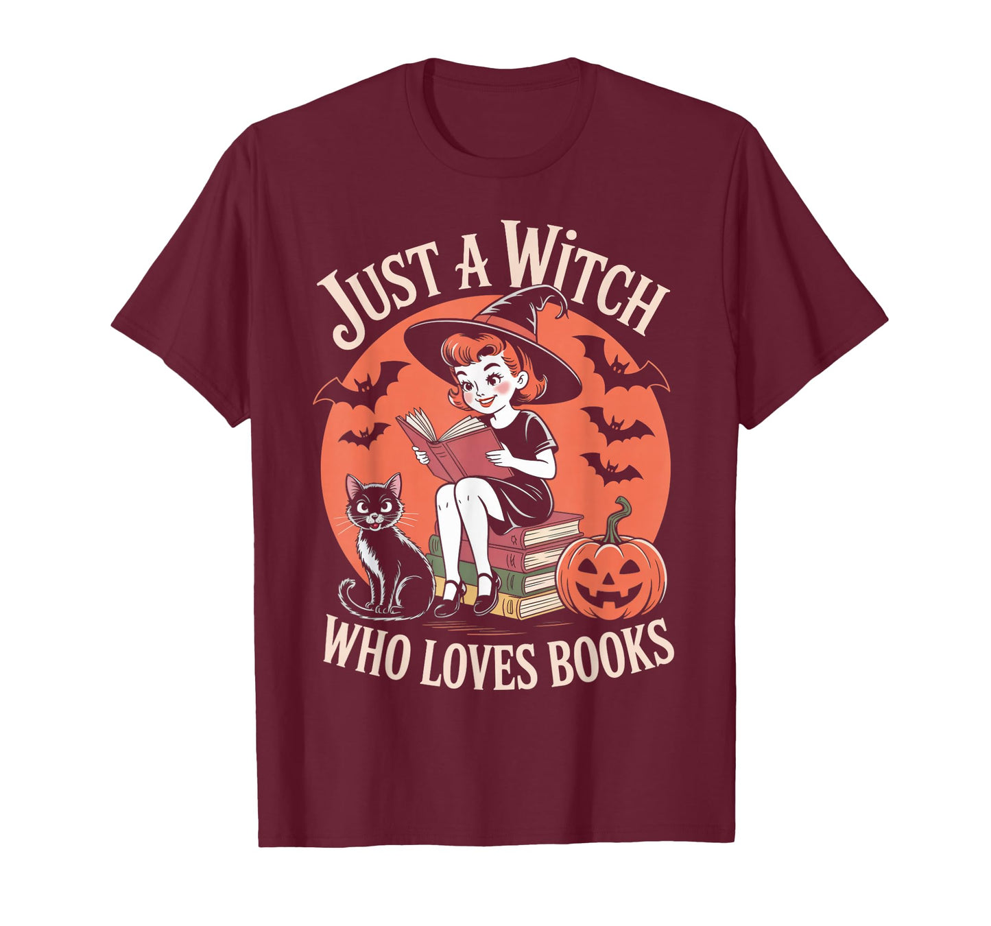 Witches Bookish Witch Who Loves Book Reader Reading T-Shirt