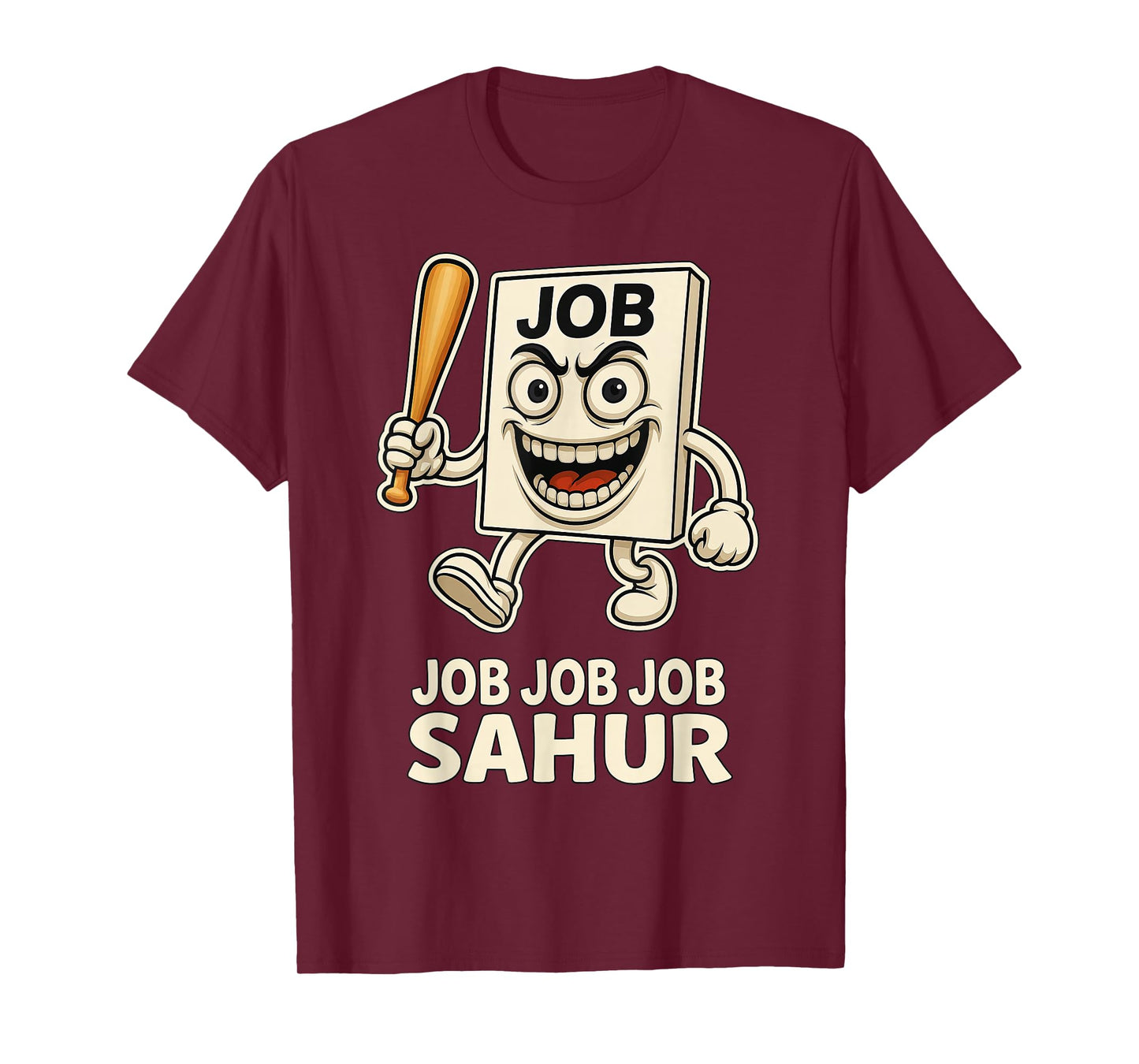 Job Job Job Sahur - Funny Tung Sahur Brain Rot Kids Meme T-Shirt
