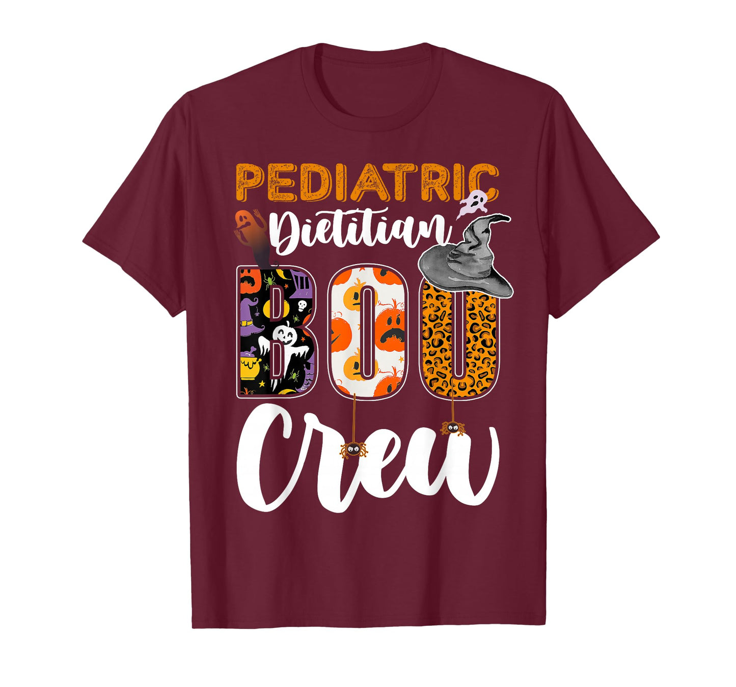 Pediatric Dietitian Boo Crew Halloween Matching Nutritionist T-Shirt