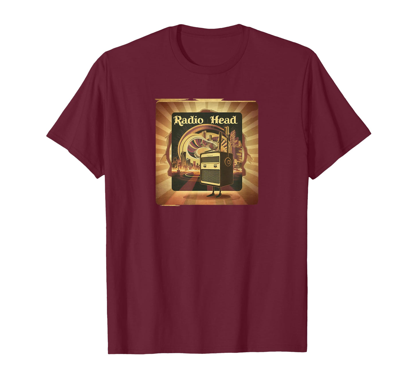 Retro Vintage Radio Head T-Shirt