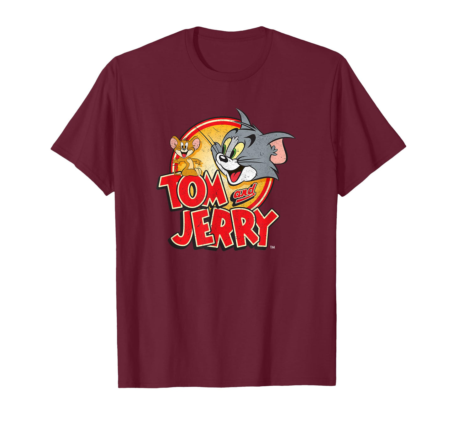 Tom and Jerry Vintage Graphic PAPL2328 T-Shirt