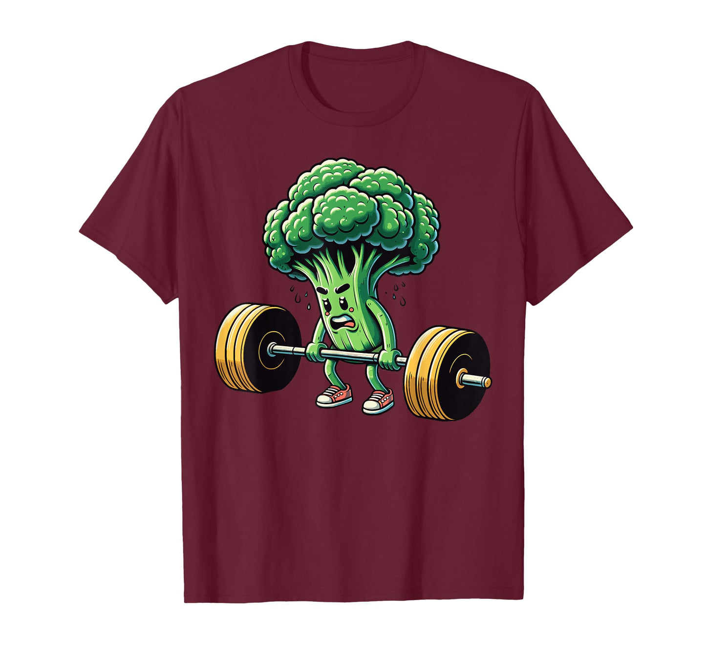 Deadlift Tshirt Broccoli Gym Fitness Motivation Bodybuilding T-Shirt