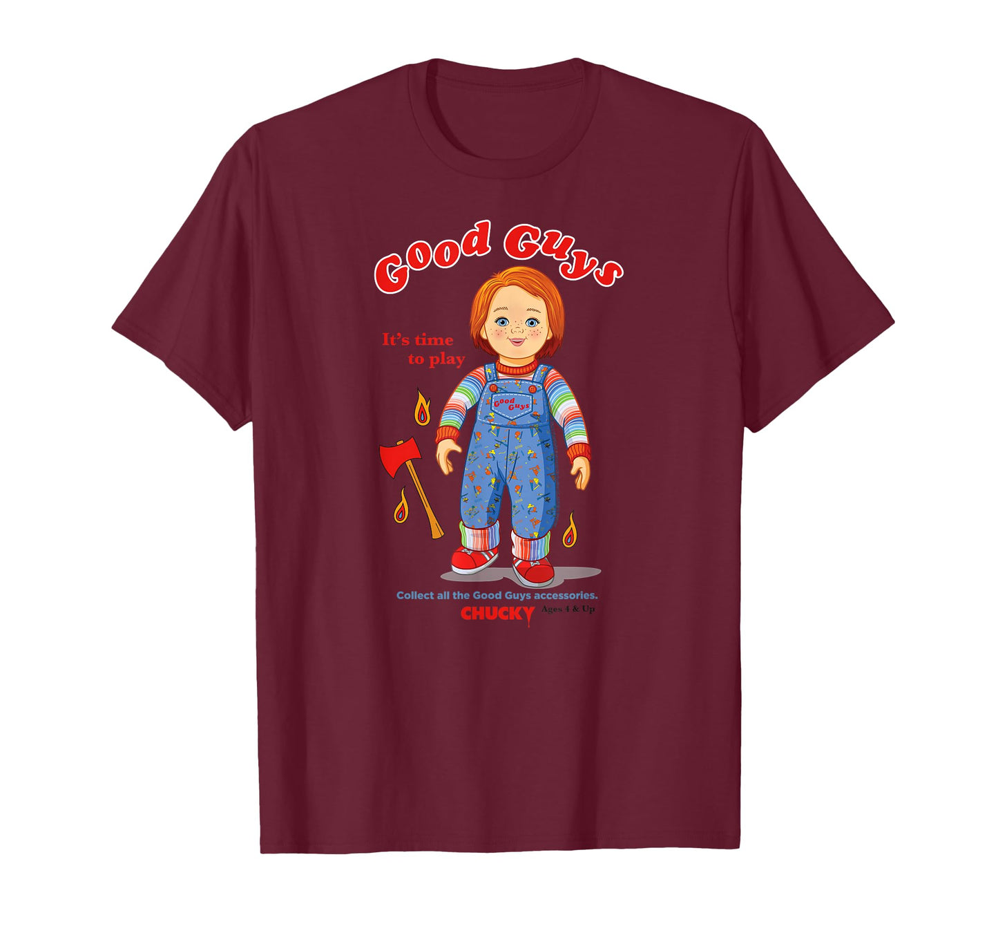 Chucky Collect All The Good Guys Accessories T-Shirt