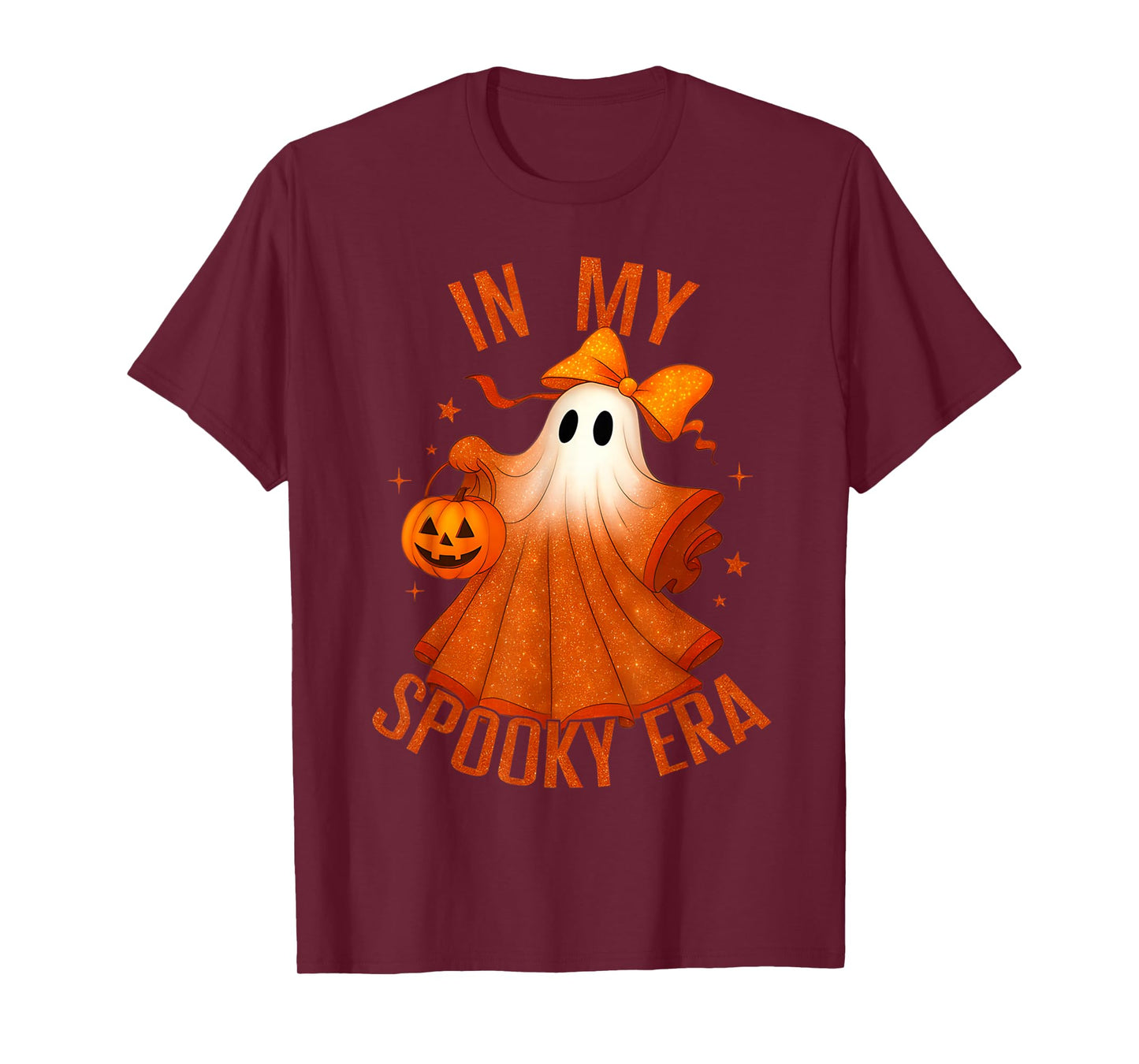 in My Spooky Era Cute Ghost Halloween Costume Girl Women Kid T-Shirt