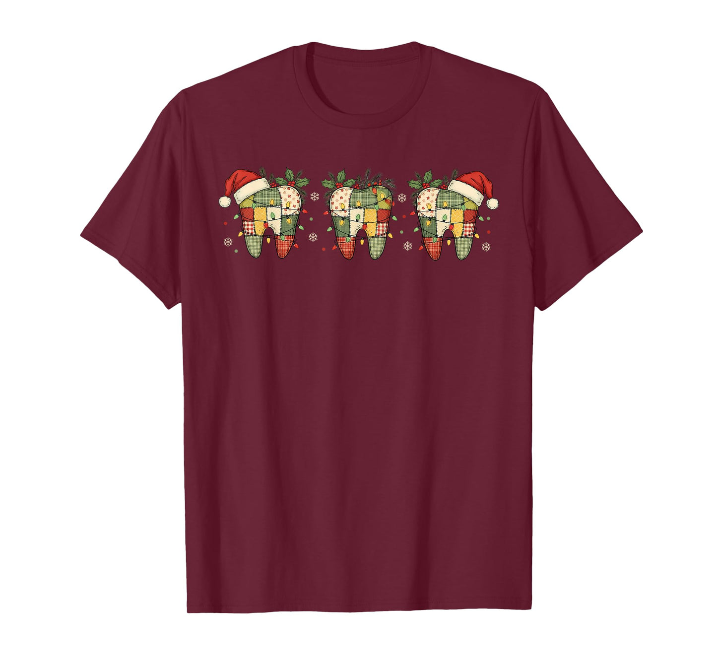 Christmas Dental Squad Dentist Hygienist or Assistant T-Shirt