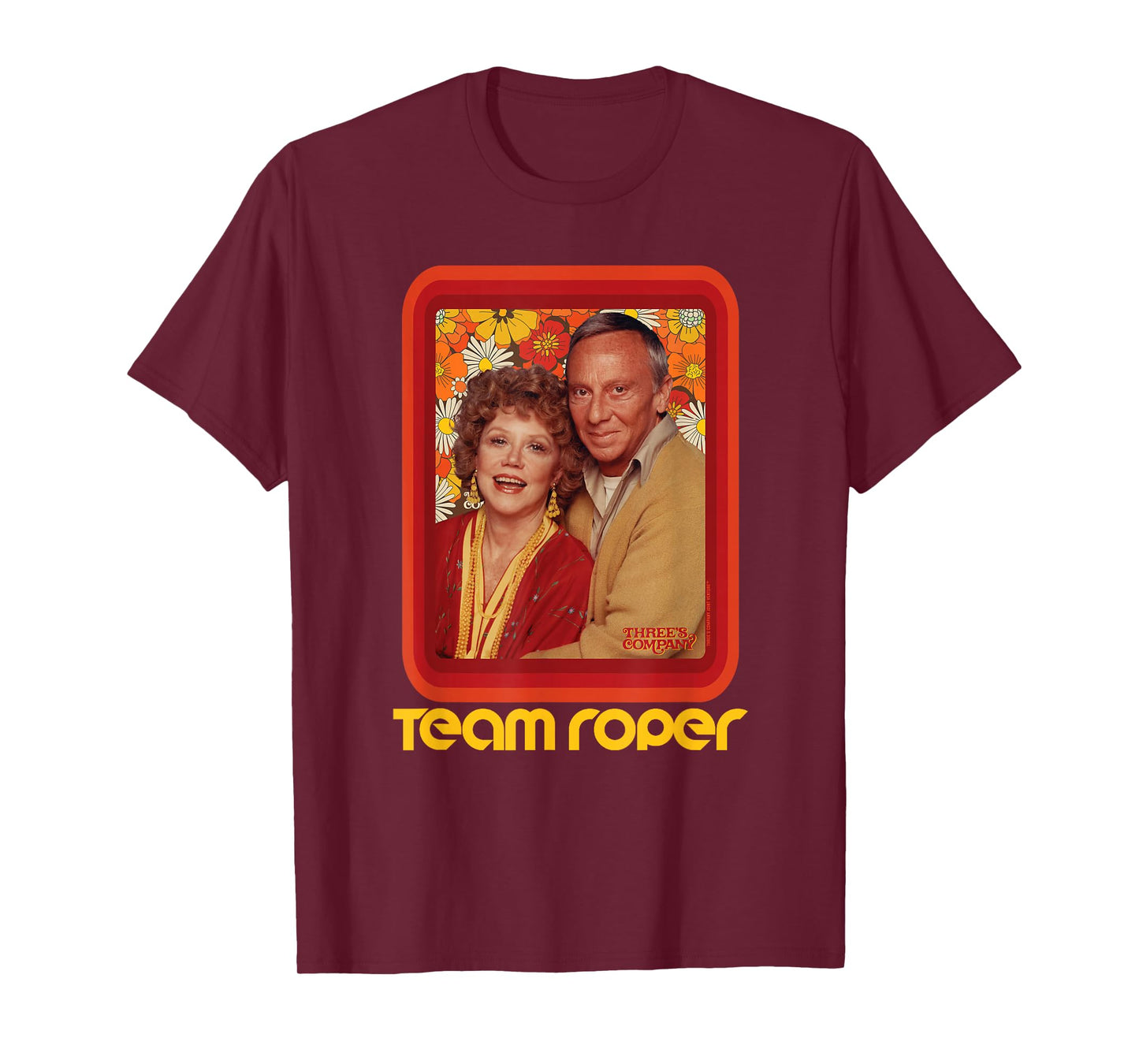 Team Roper! Three's Company Stanley & Helen Roper Retro T-Shirt