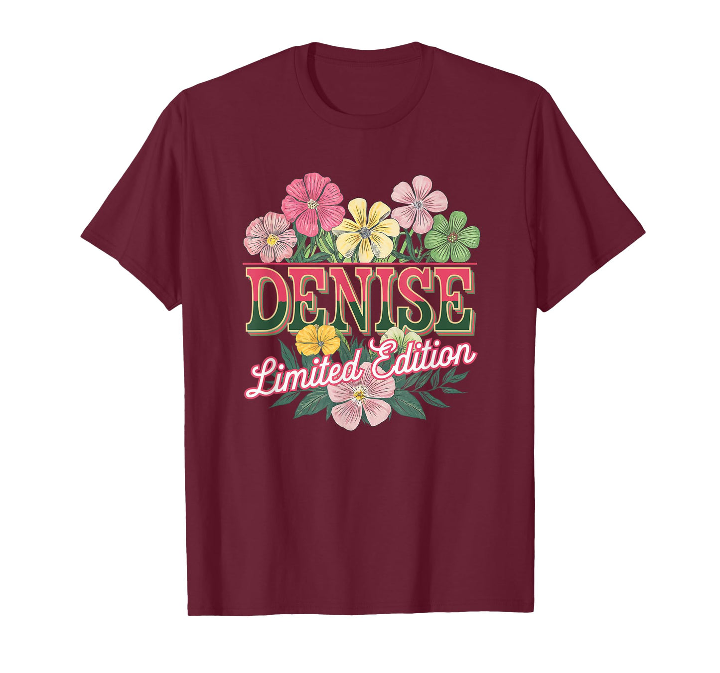 Denise Limited Edition Vintage Custom Name Wife Grandma T-Shirt