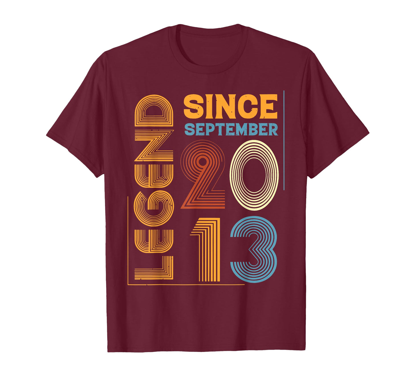 Legend 2013 12th Birthday Gifts for Boy Girl 12 Year Old T-Shirt